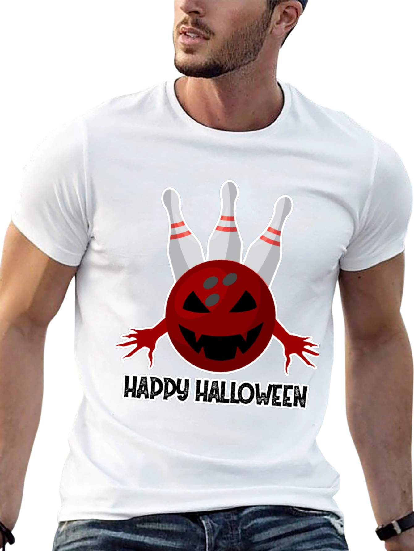Happy Halloween Bowling T-Shirt