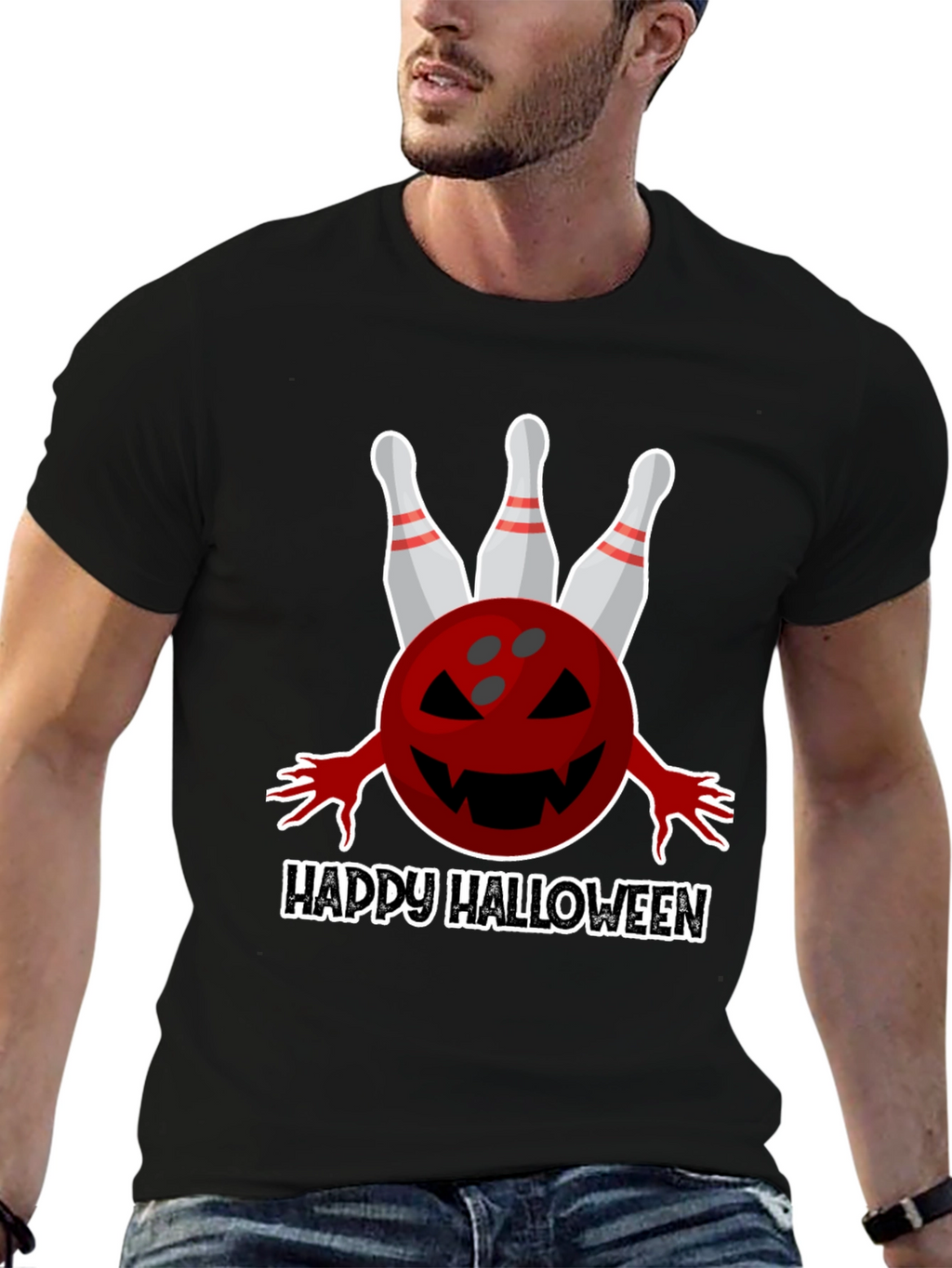 Happy Halloween Bowling T-Shirt