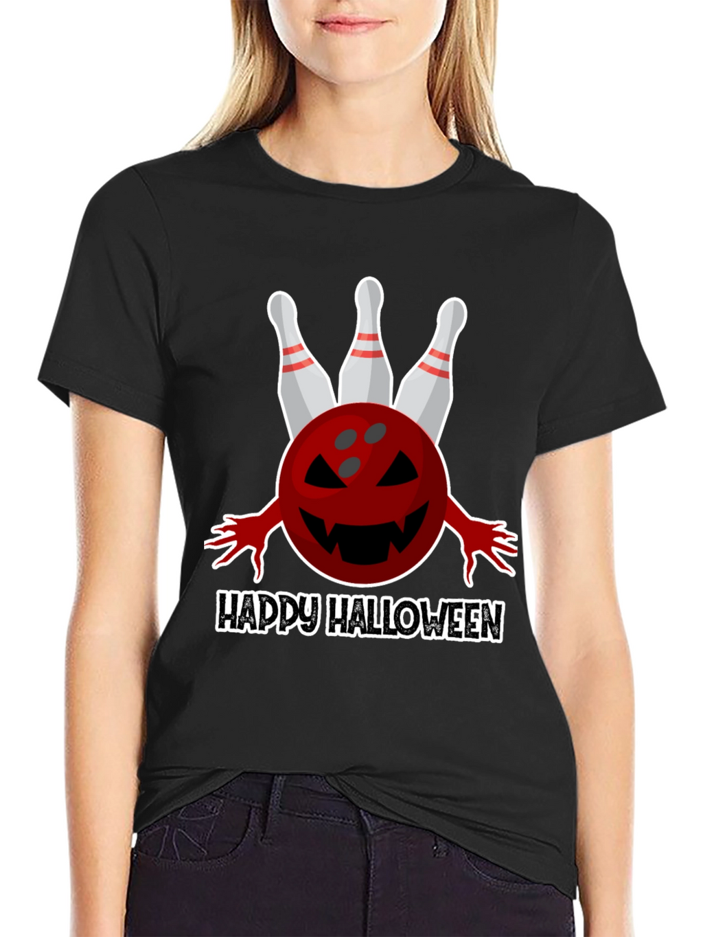Happy Halloween Bowling T-Shirt