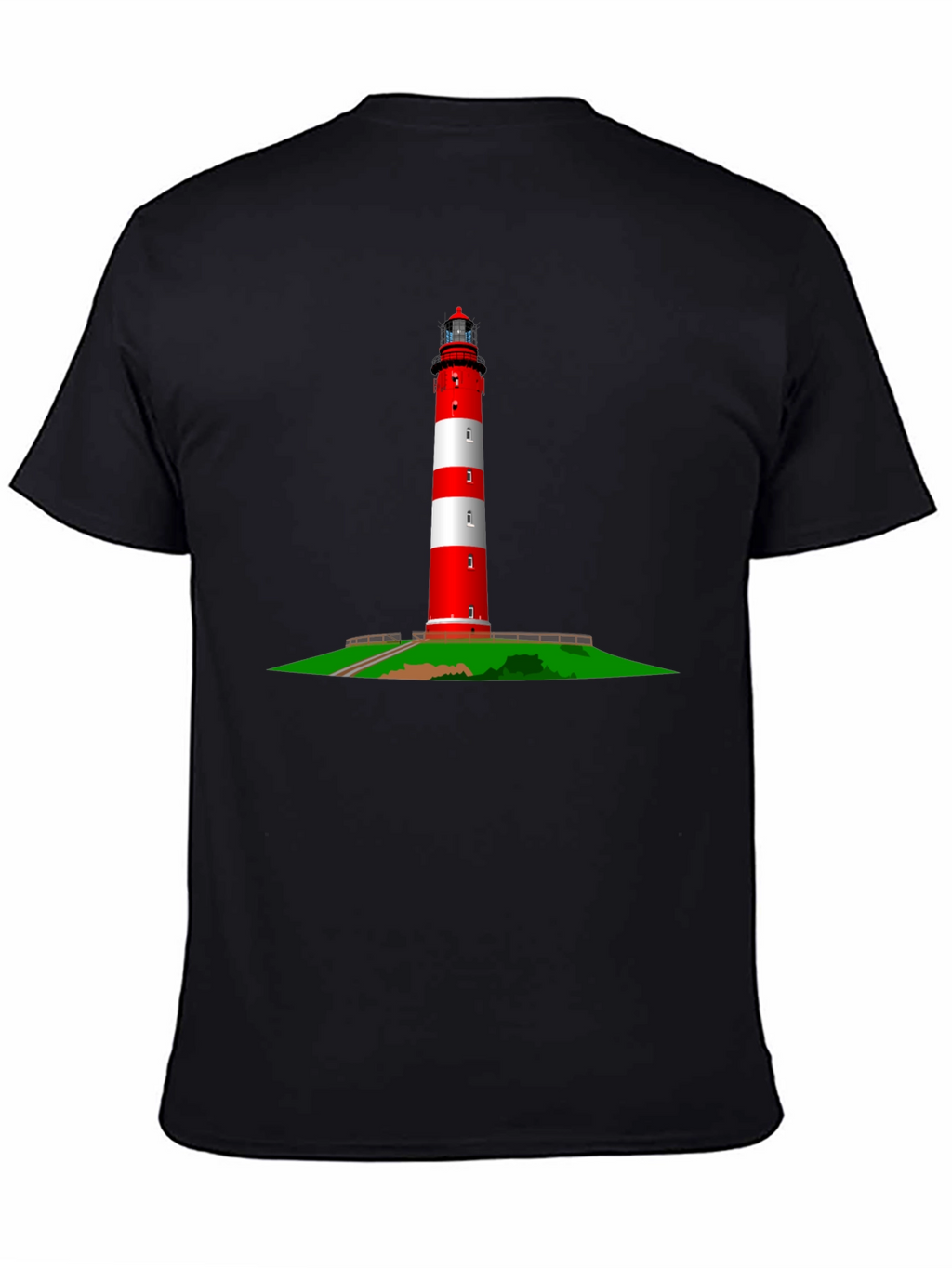 Lighthouse Graphic Tee - Nautical Style