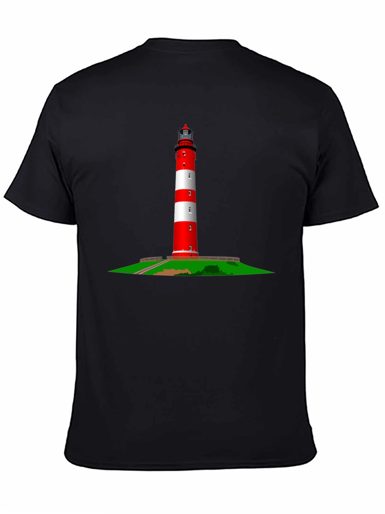 Lighthouse Graphic Tee - Nautical Style