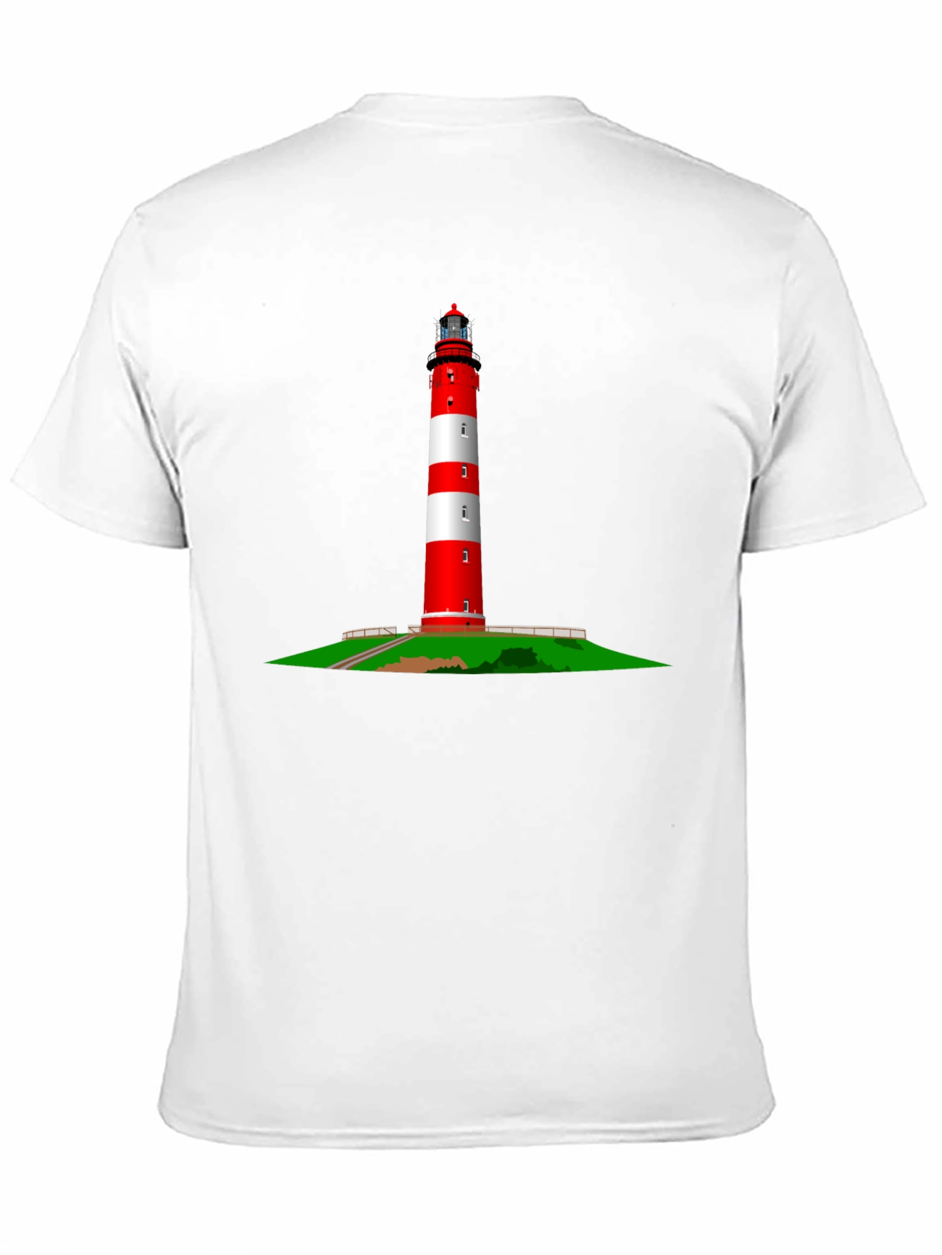 Lighthouse Graphic Tee - Nautical Style
