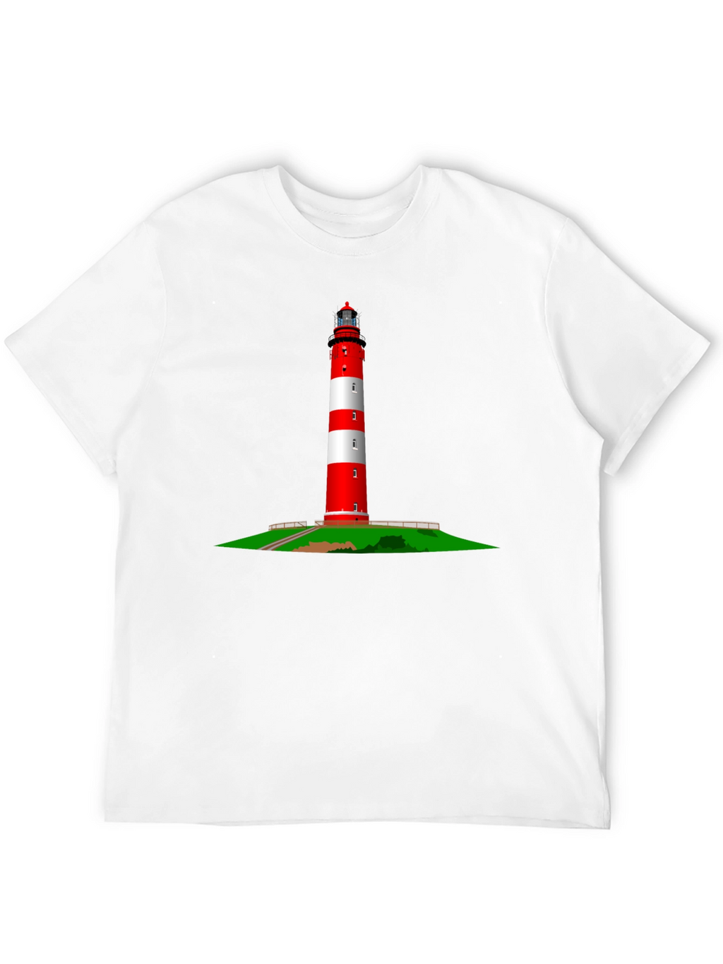 Lighthouse Graphic Tee - Nautical Style