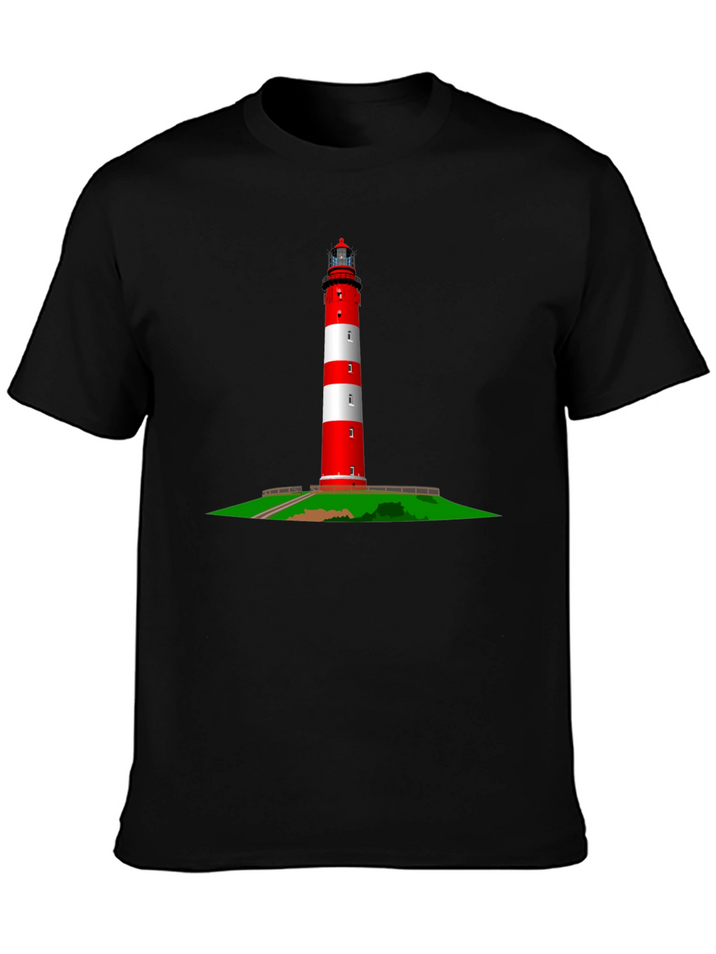Lighthouse Graphic Tee - Nautical Style