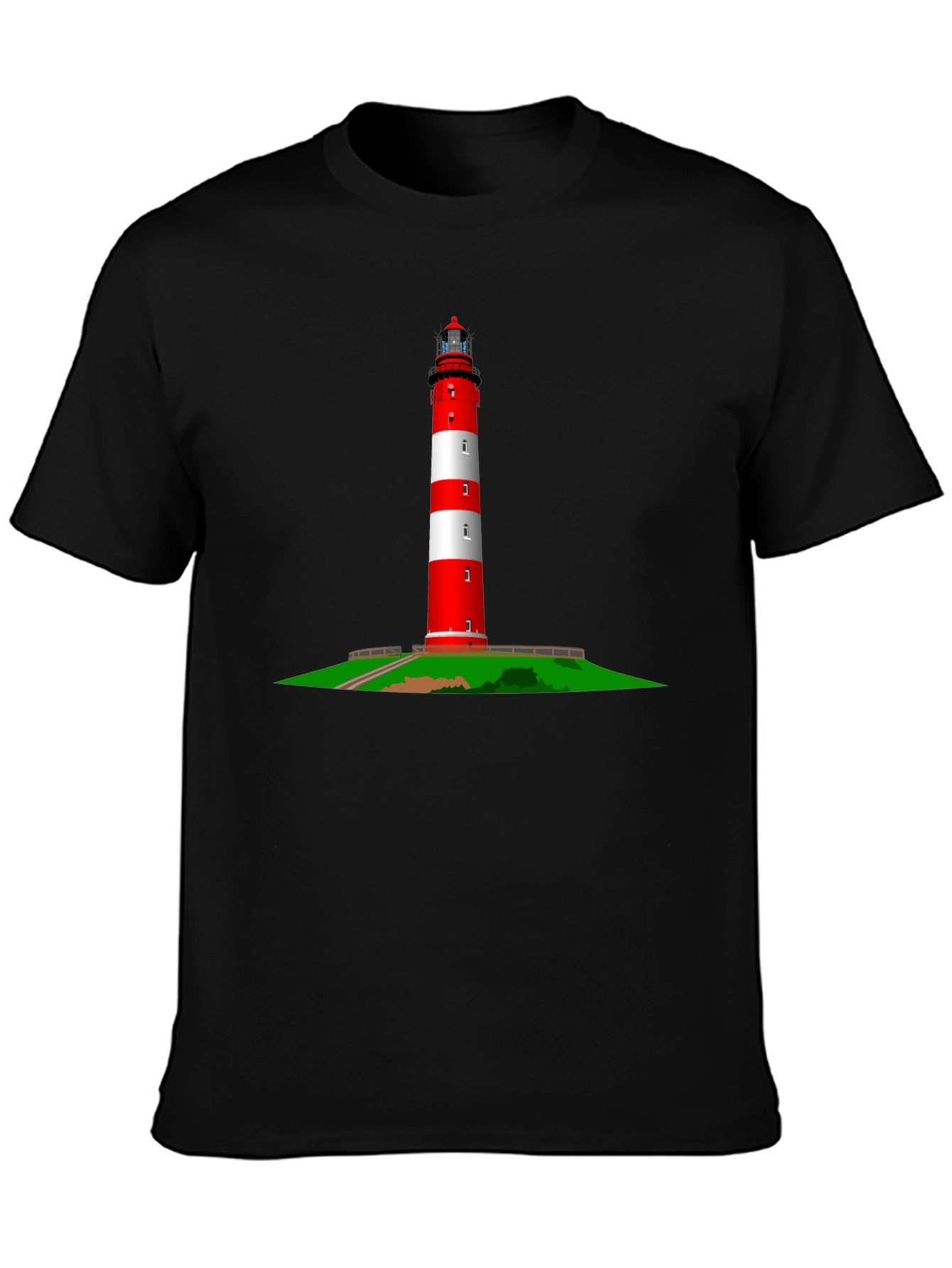 Lighthouse Graphic Tee - Nautical Style