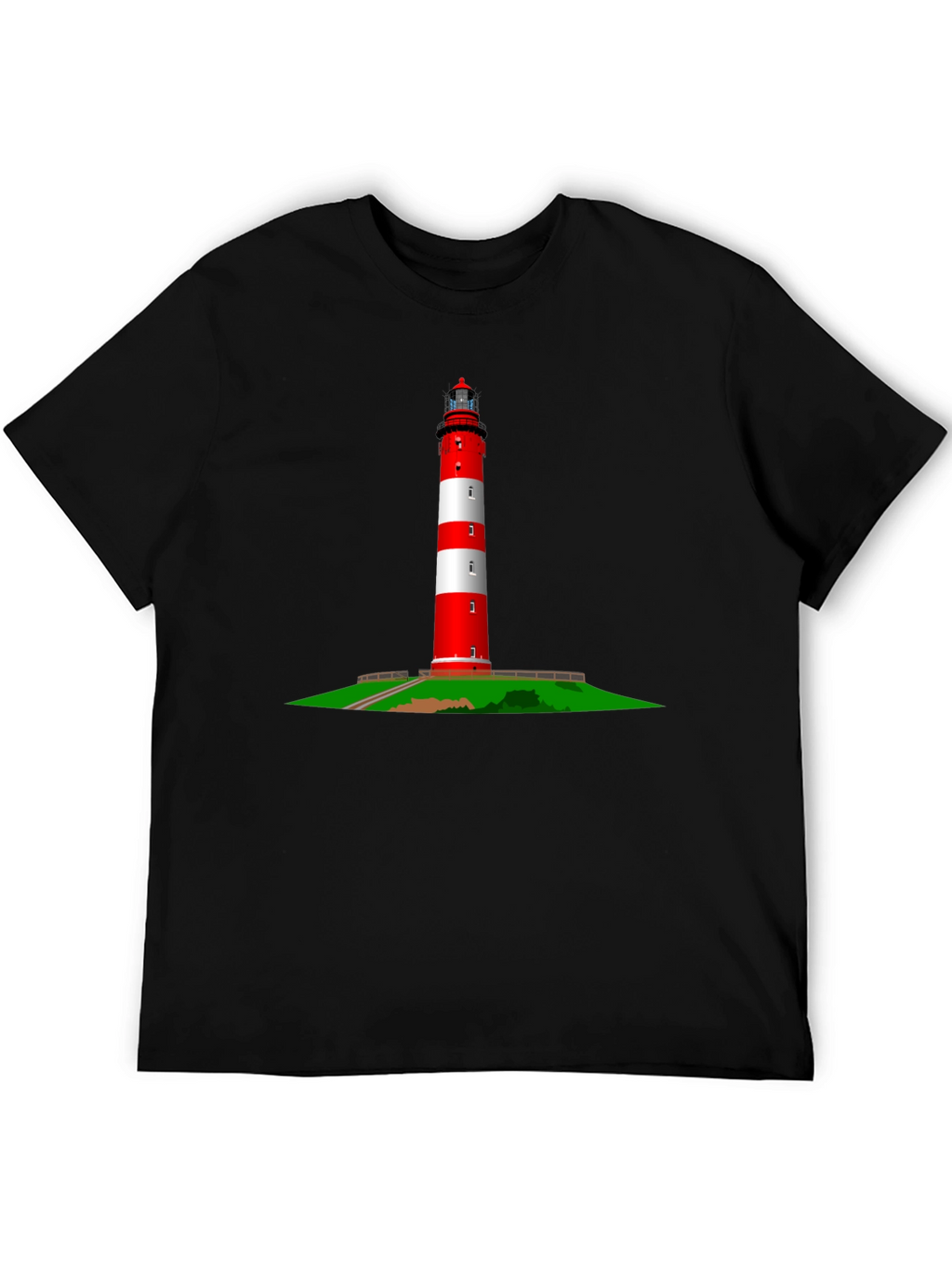 Lighthouse Graphic Tee - Nautical Style