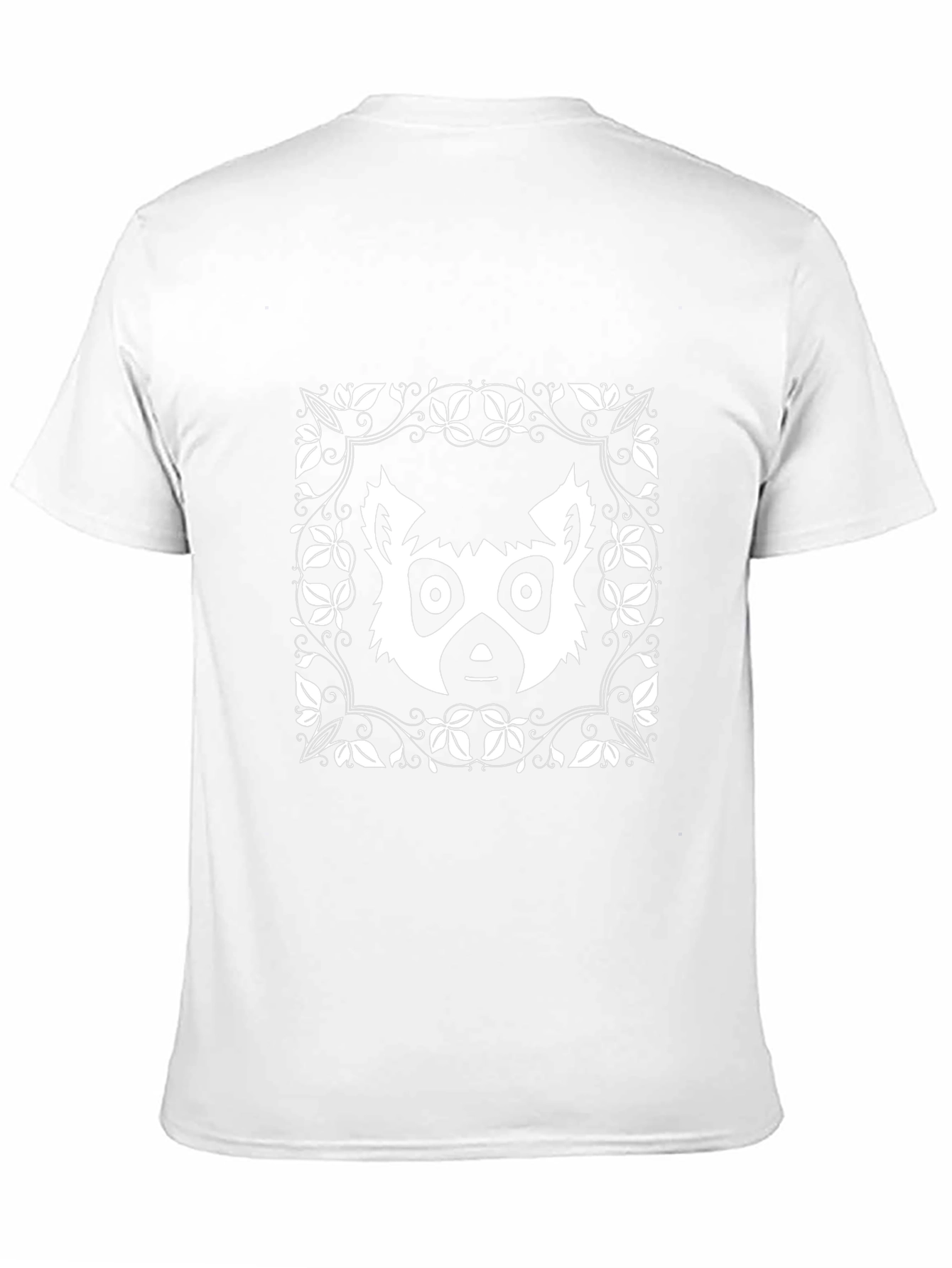 Lemur Graphic Tee - Black Cotton Blend