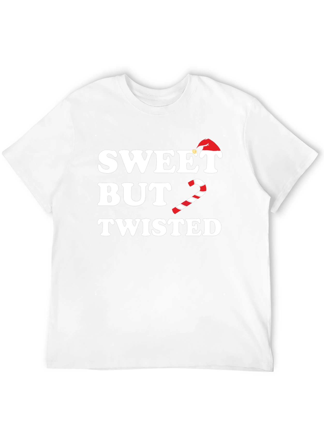 Sweet But Twisted Christmas Candy Cane T-Shirt