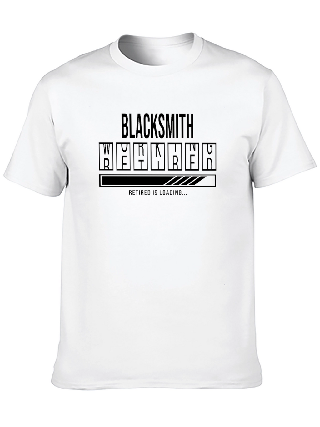 Blacksmith Retirement Loading T-Shirt