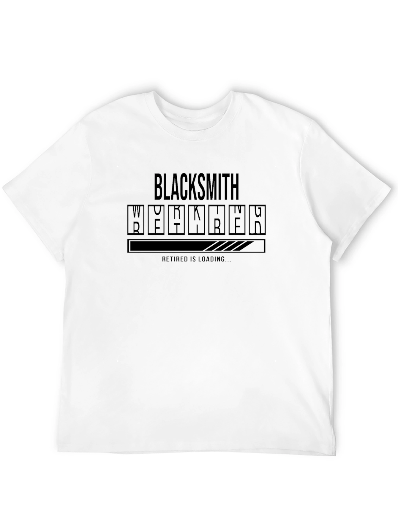 Blacksmith Retirement Loading T-Shirt