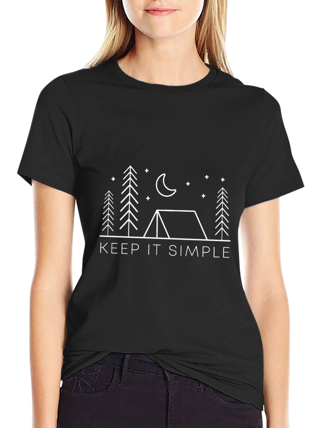 Keep It Simple Camping Tee
