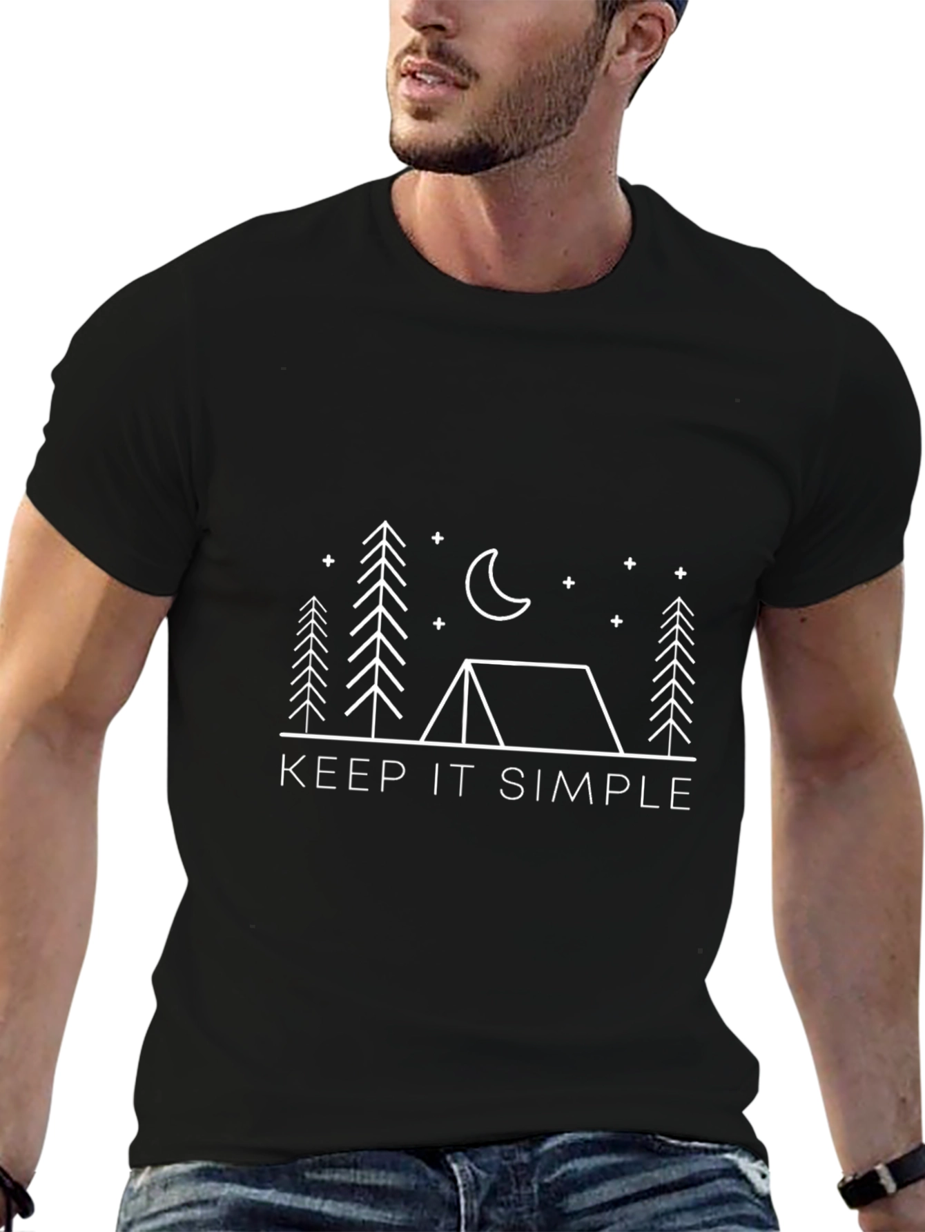 Keep It Simple Camping Tee