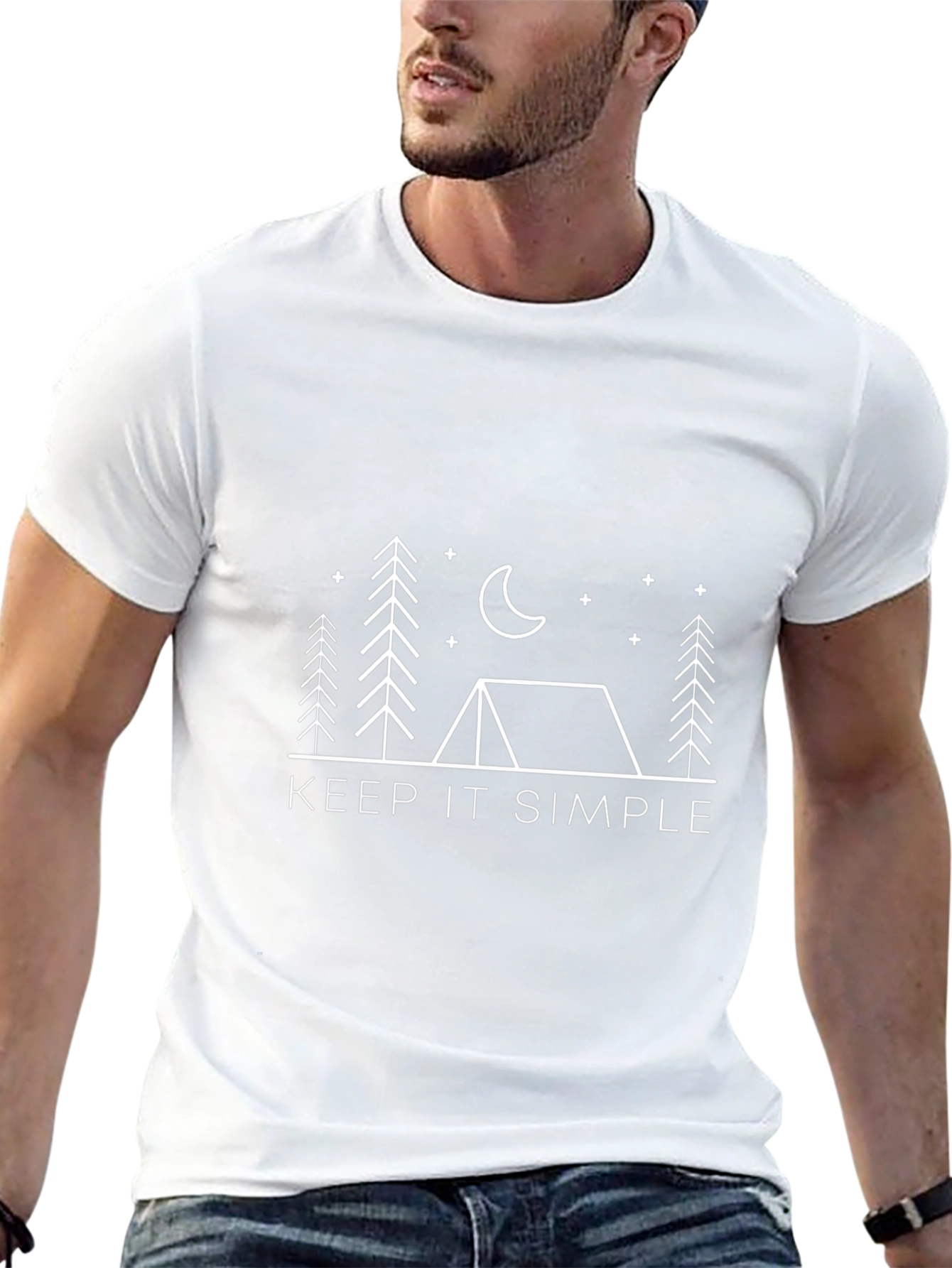 Keep It Simple Camping Tee