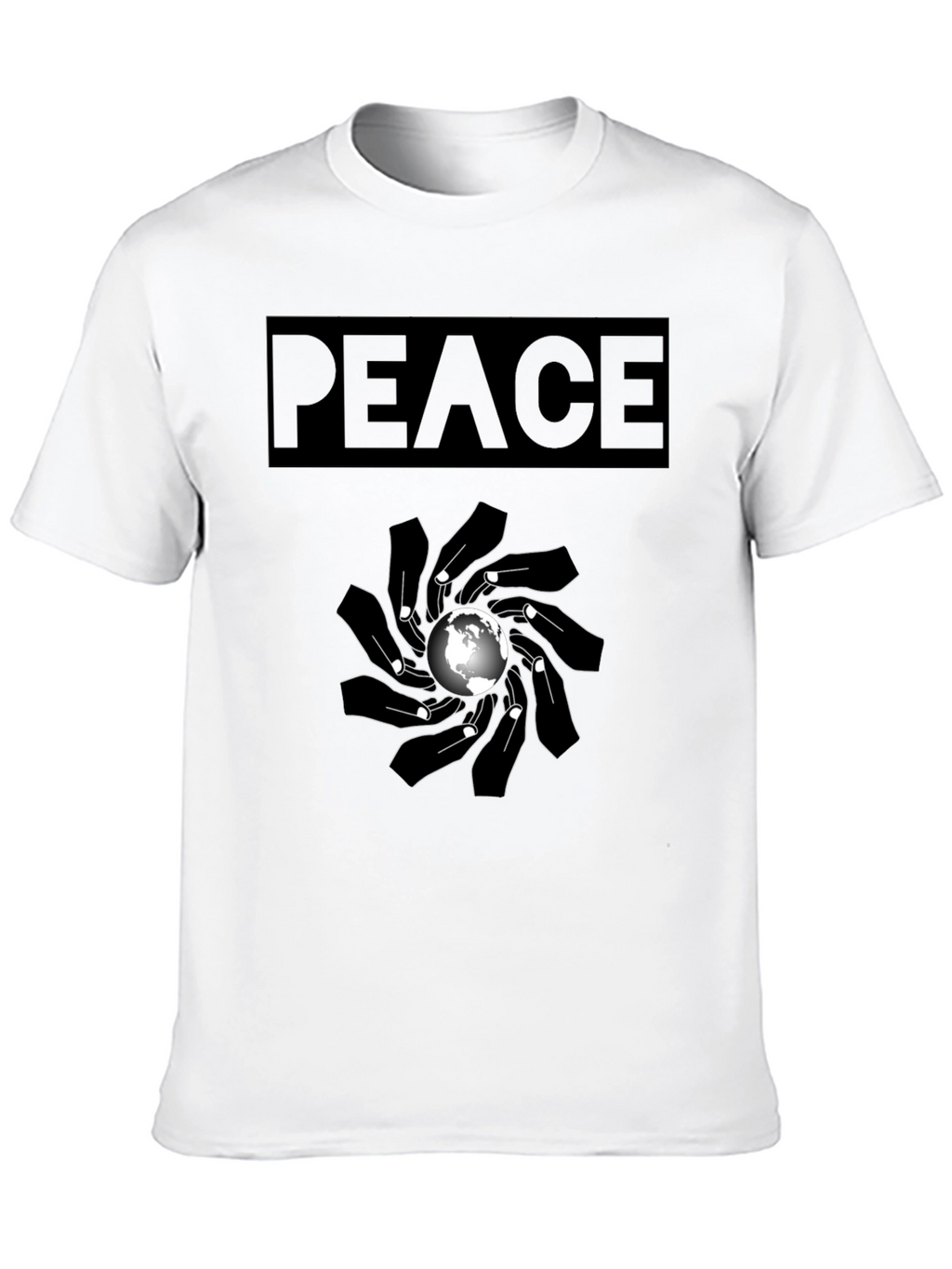 Peace Graphic T-Shirt - Global Unity Design