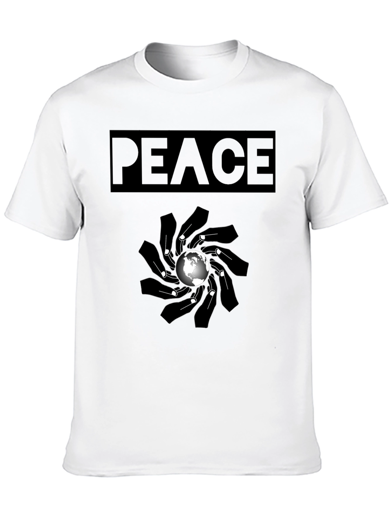 Peace Graphic T-Shirt - Global Unity Design