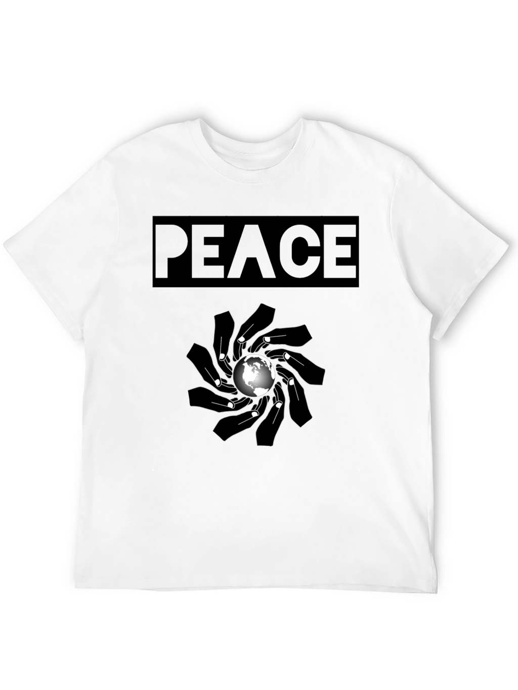 Peace Graphic T-Shirt - Global Unity Design