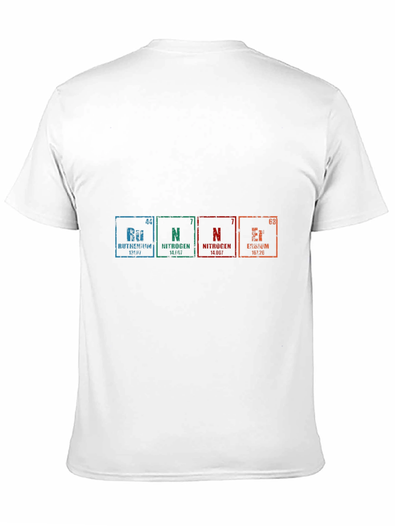 Periodic Table Elements Graphic Black T-Shirt