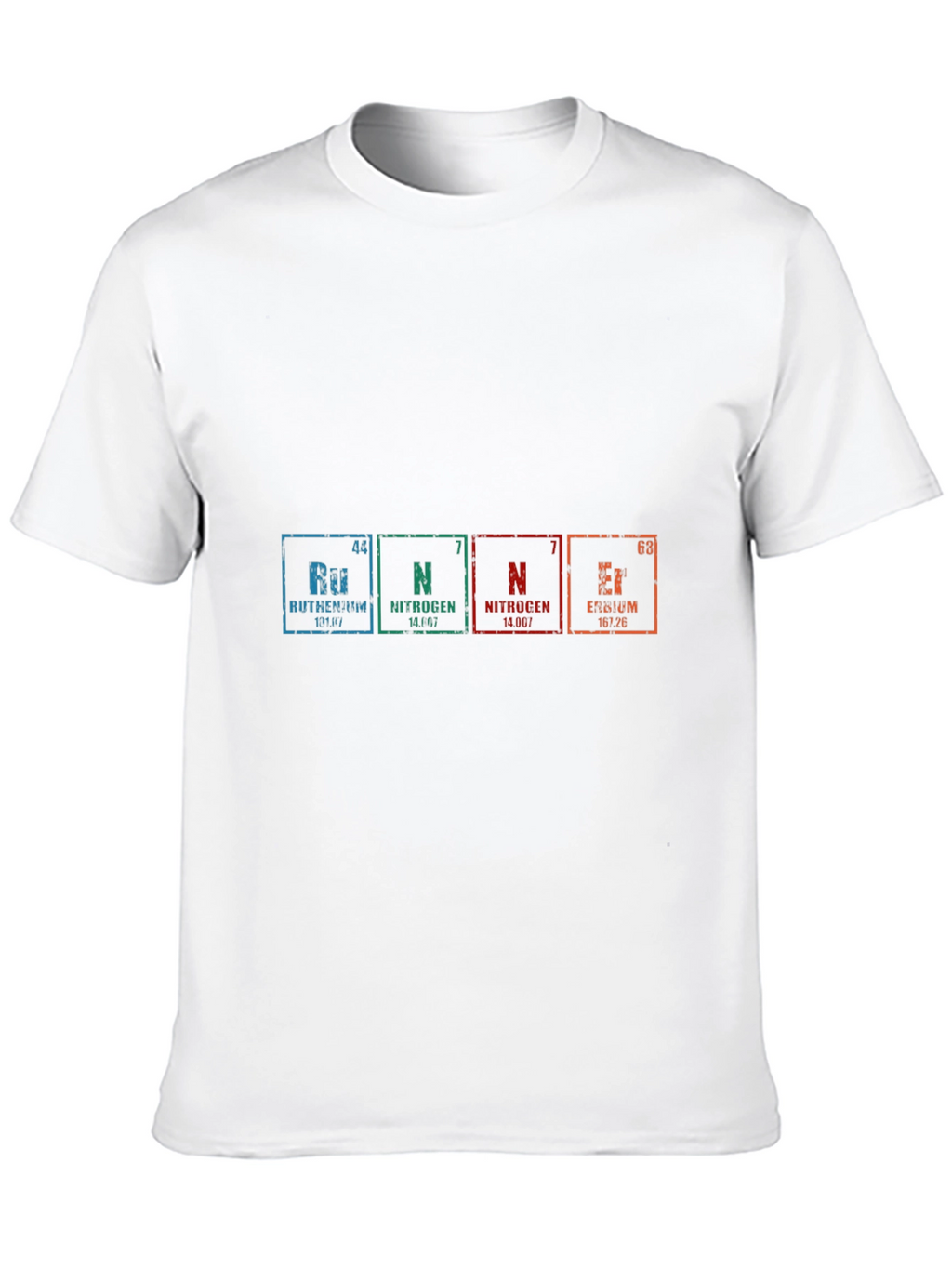 Periodic Table Elements Graphic Black T-Shirt