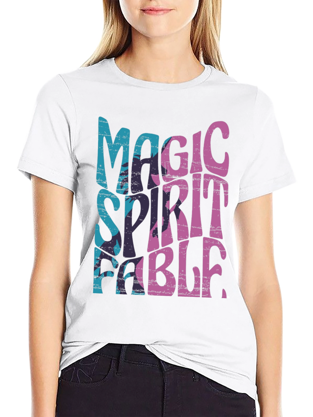 Magic Spirit Fable Graphic Tee - Trendy Design