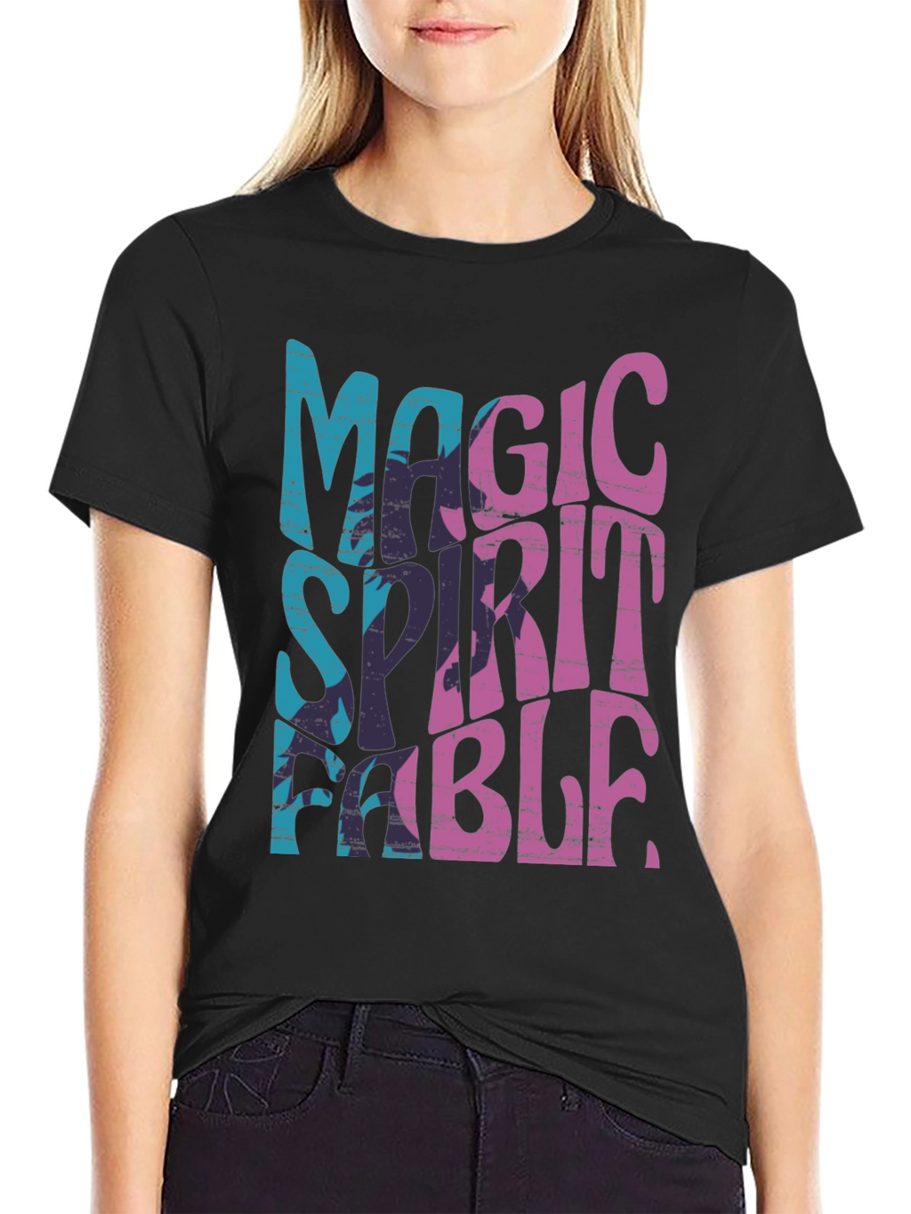 Magic Spirit Fable Graphic Tee - Trendy Design