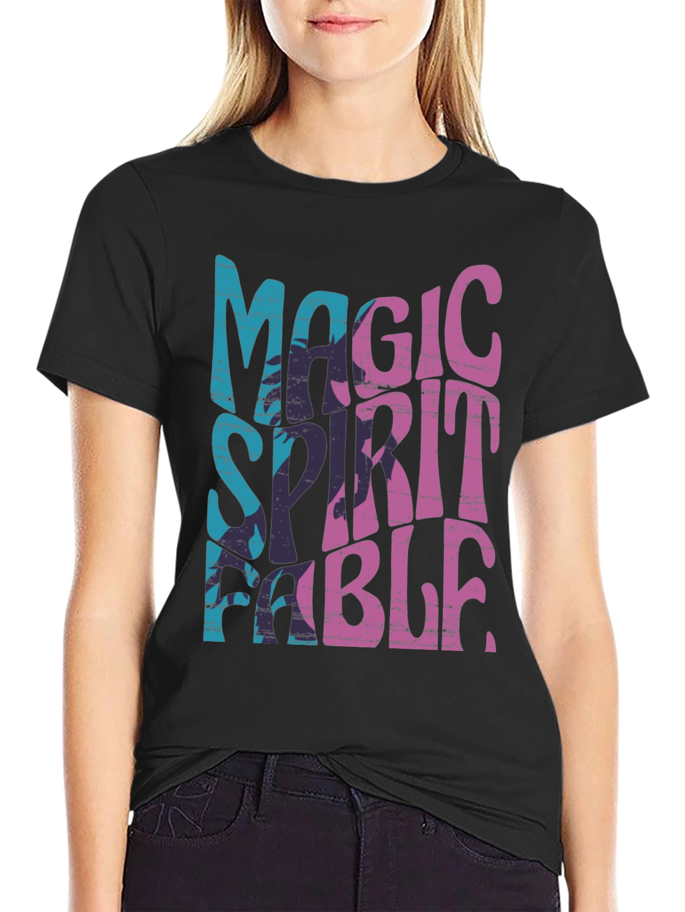 Magic Spirit Fable Graphic Tee - Trendy Design