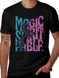Magic Spirit Fable Graphic Tee - Trendy Design