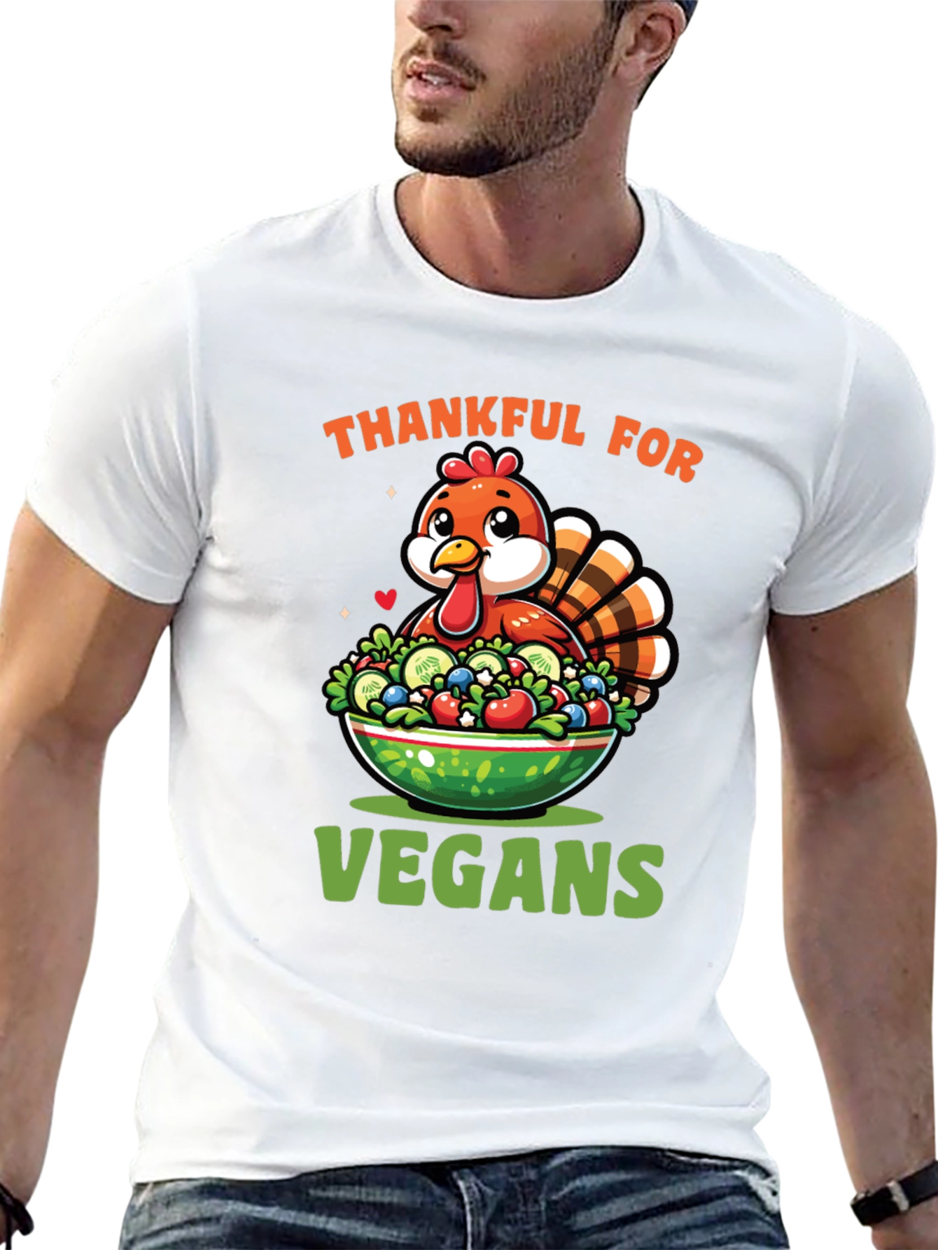 Thankful for Vegans T-Shirt