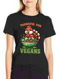 Thankful for Vegans T-Shirt