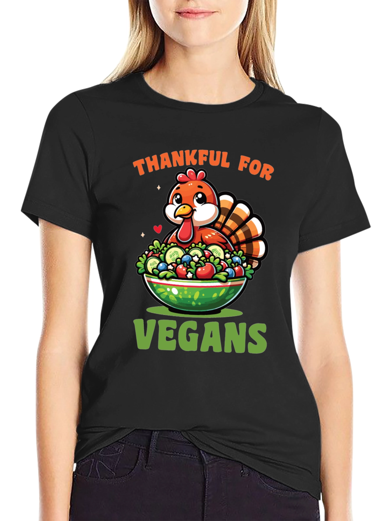 Thankful for Vegans T-Shirt