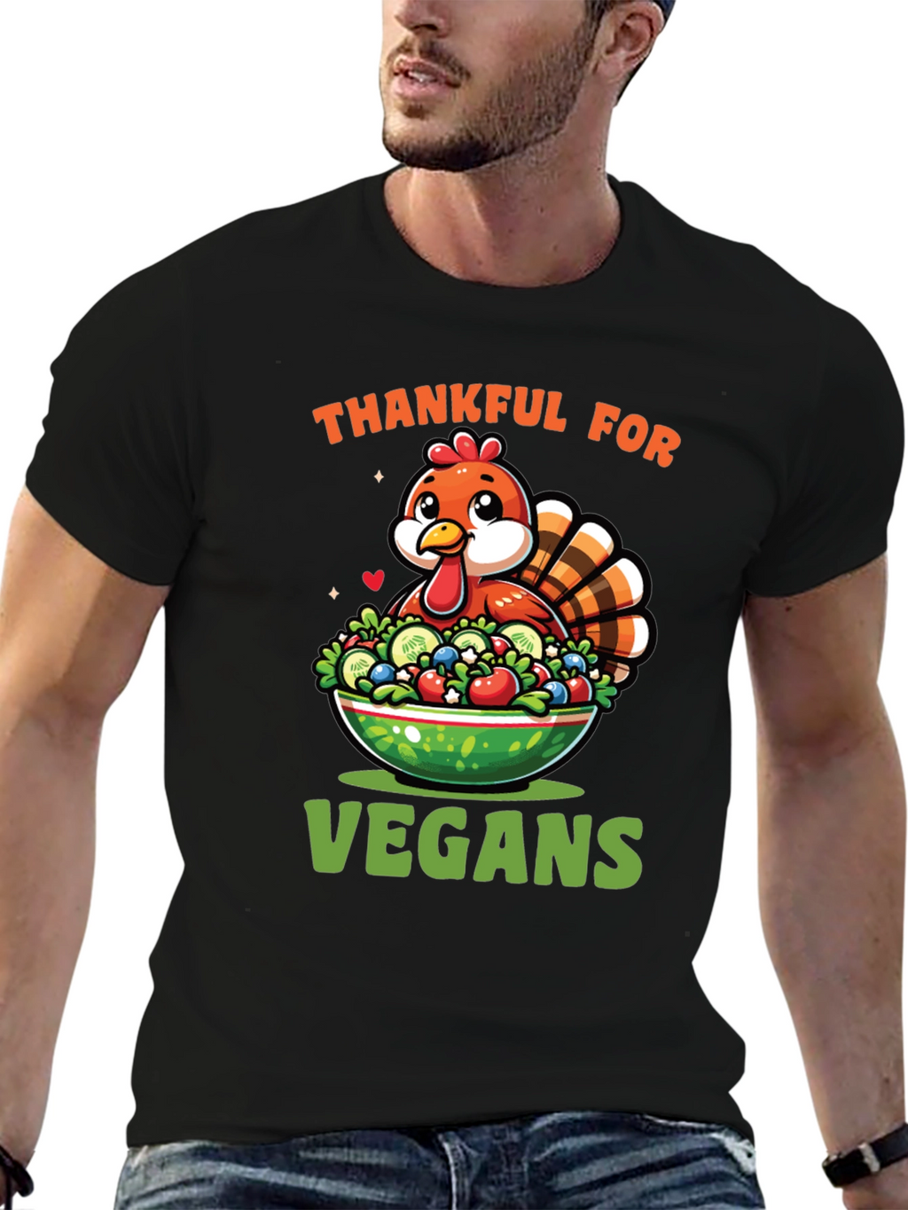 Thankful for Vegans T-Shirt
