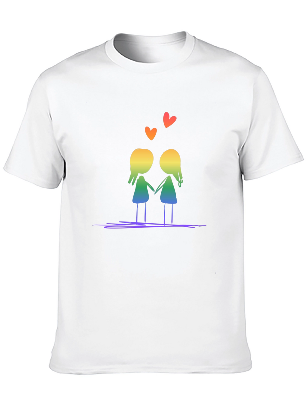 Rainbow Love Tee - Black Pride LGBTQ+ Shirt