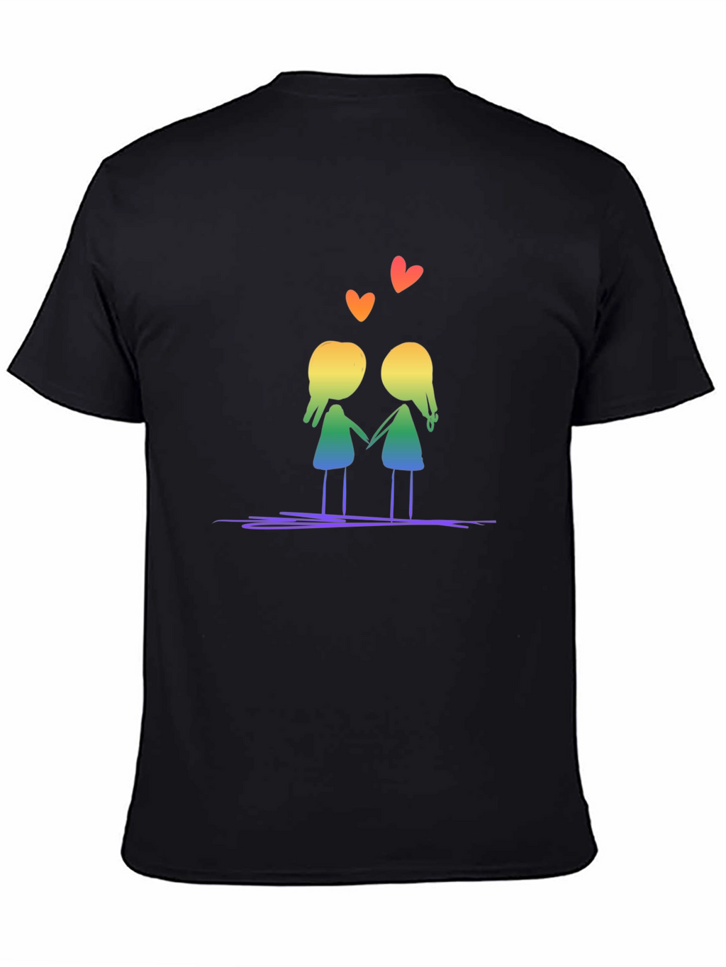 Rainbow Love Tee - Black Pride LGBTQ+ Shirt
