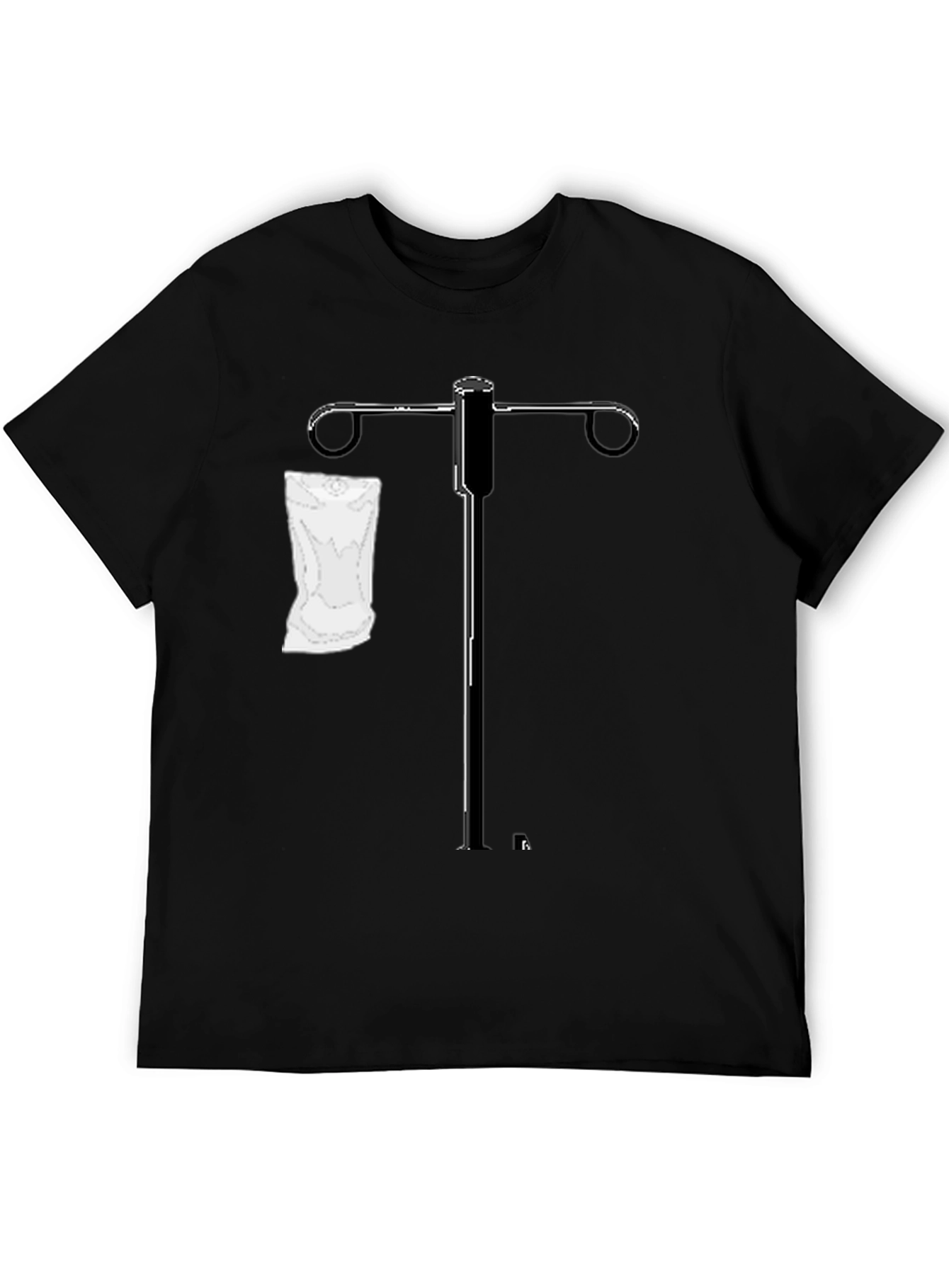 Funny Medical IV Pole T-Shirt