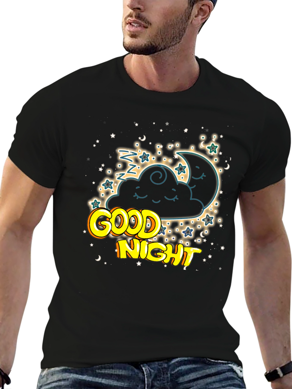 Good Night Graphic Tee