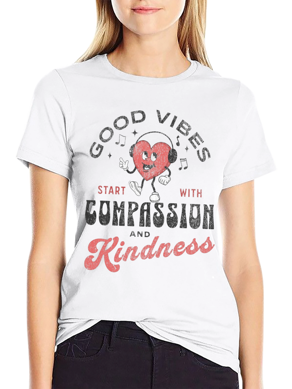 Good Vibes Compassion and Kindness T-Shirt