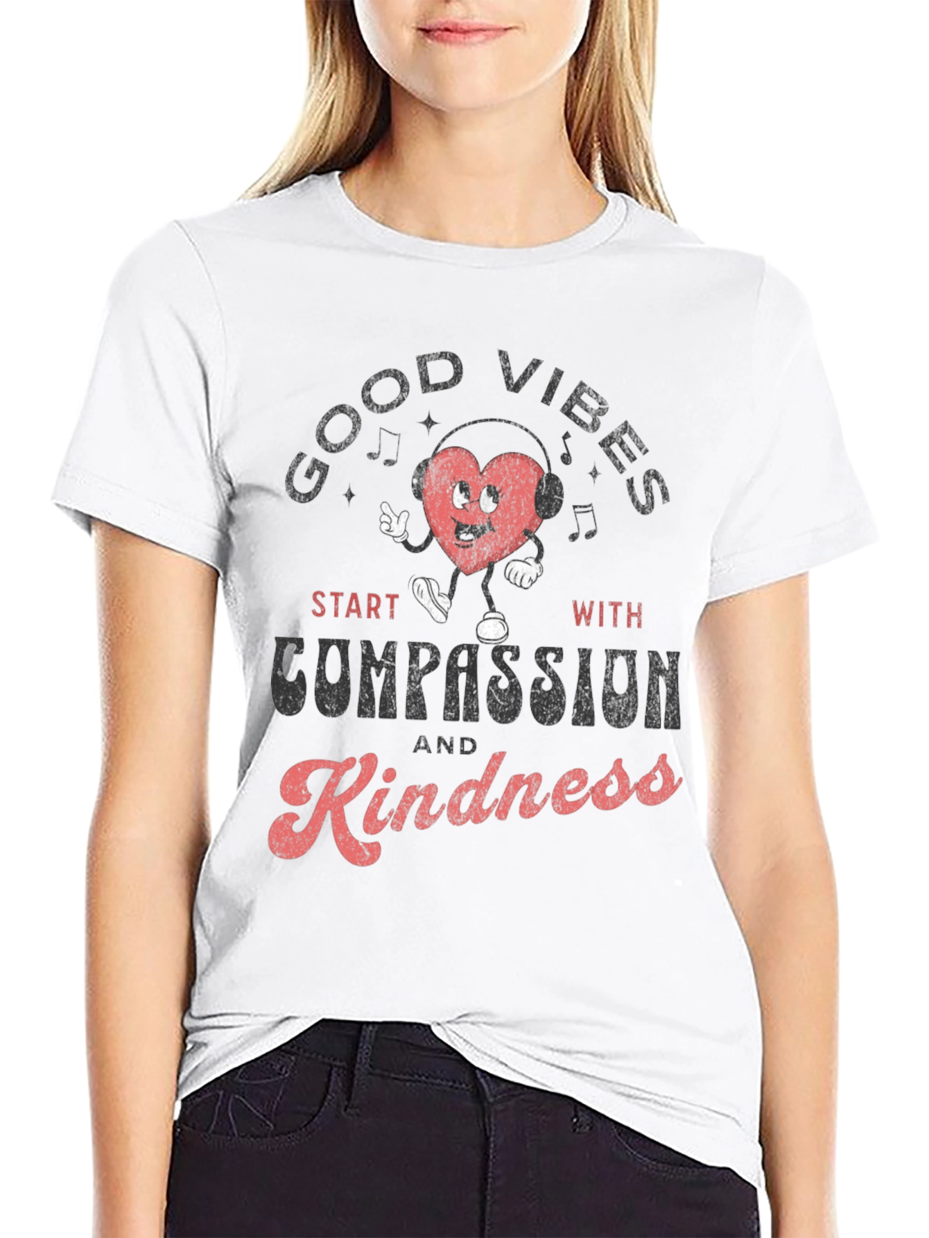 Good Vibes Compassion and Kindness T-Shirt