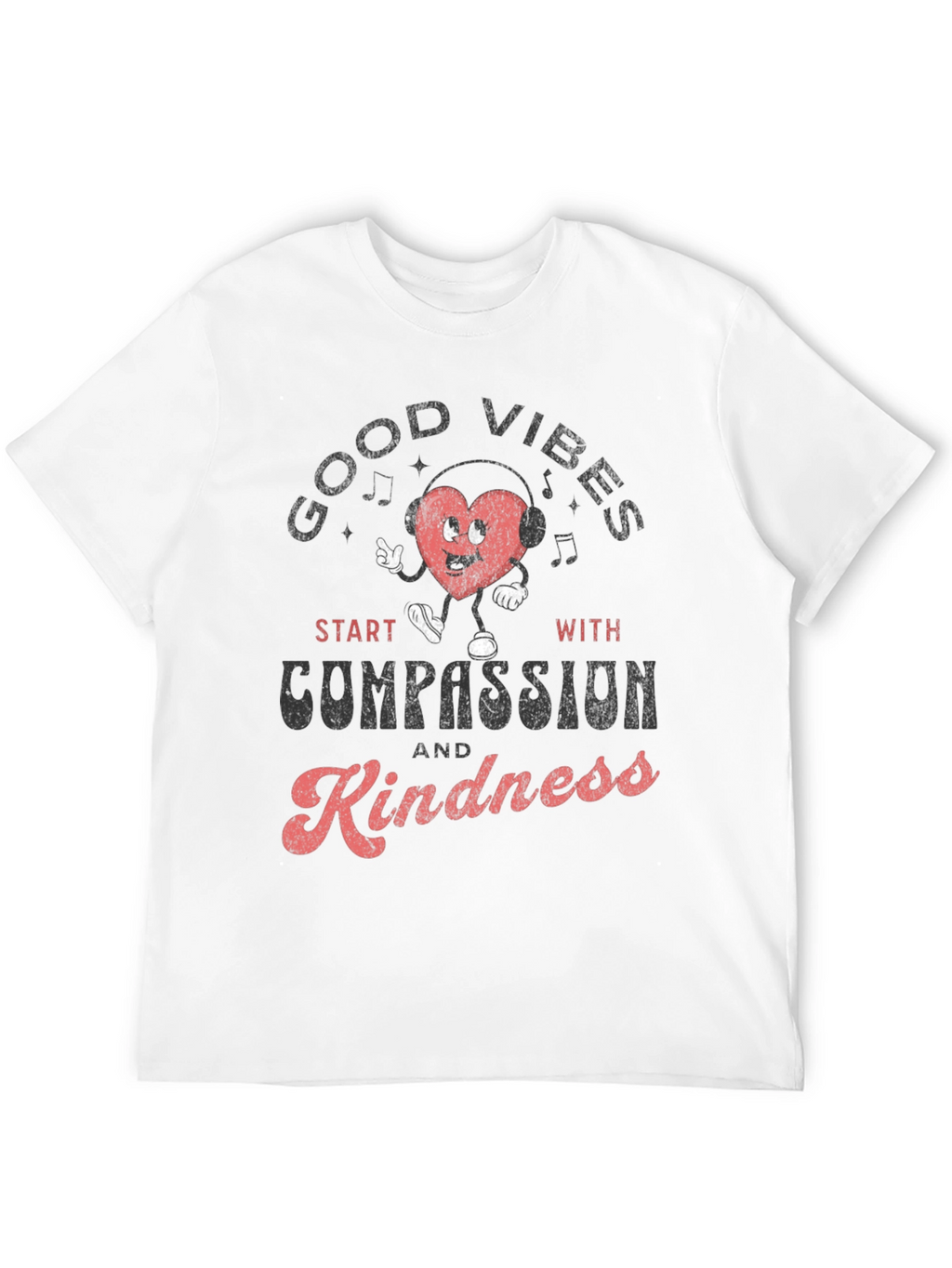 Good Vibes Compassion and Kindness T-Shirt