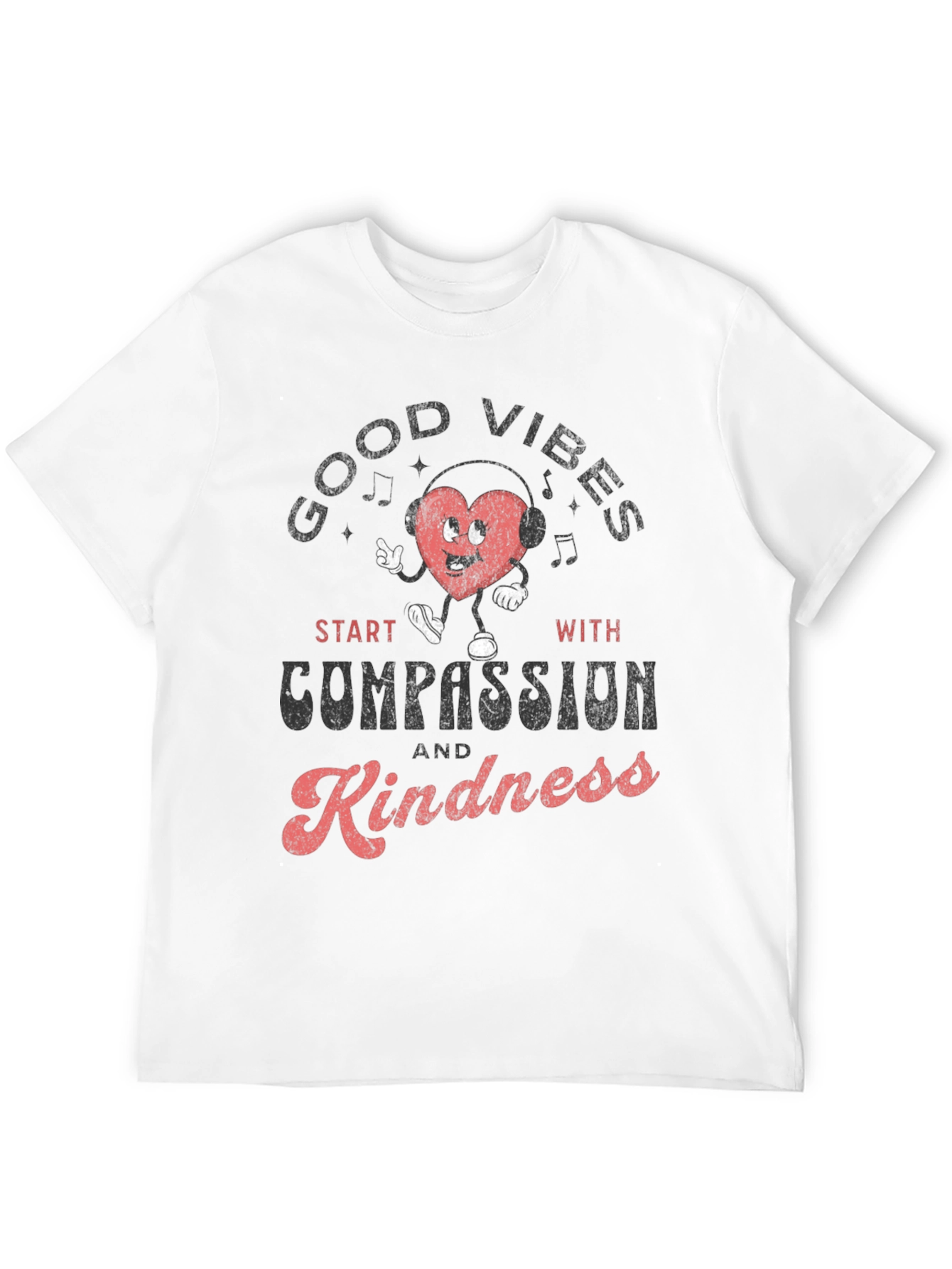 Good Vibes Compassion and Kindness T-Shirt
