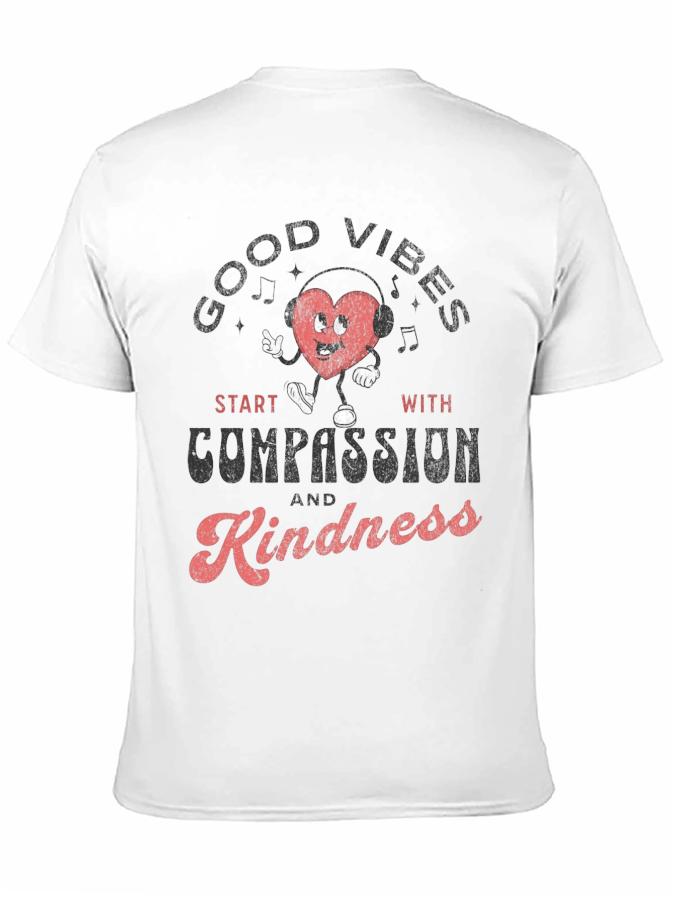 Good Vibes Compassion and Kindness T-Shirt