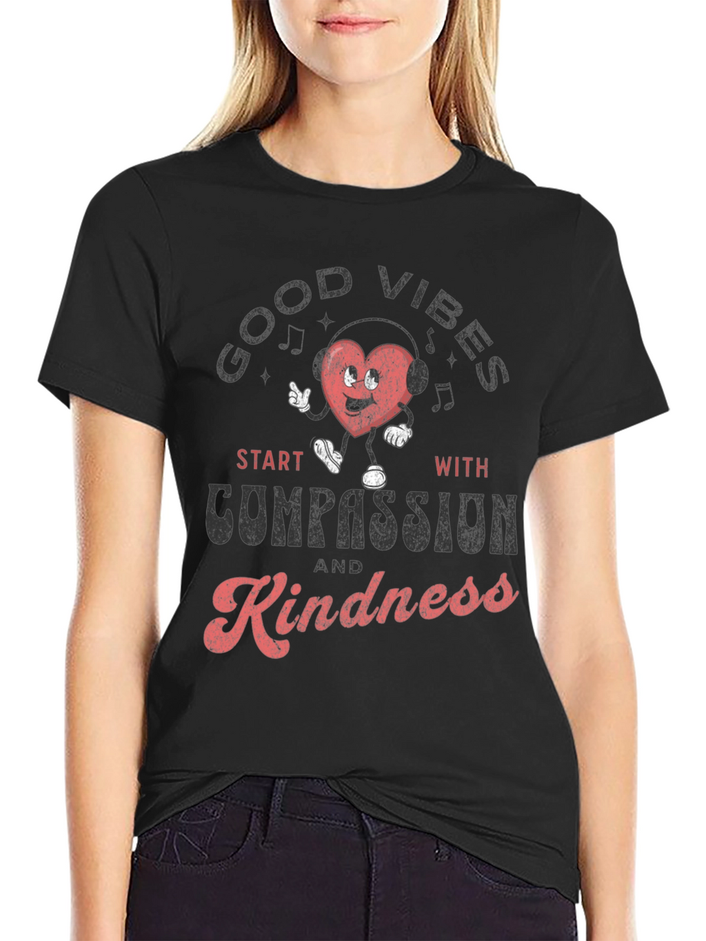 Good Vibes Compassion and Kindness T-Shirt