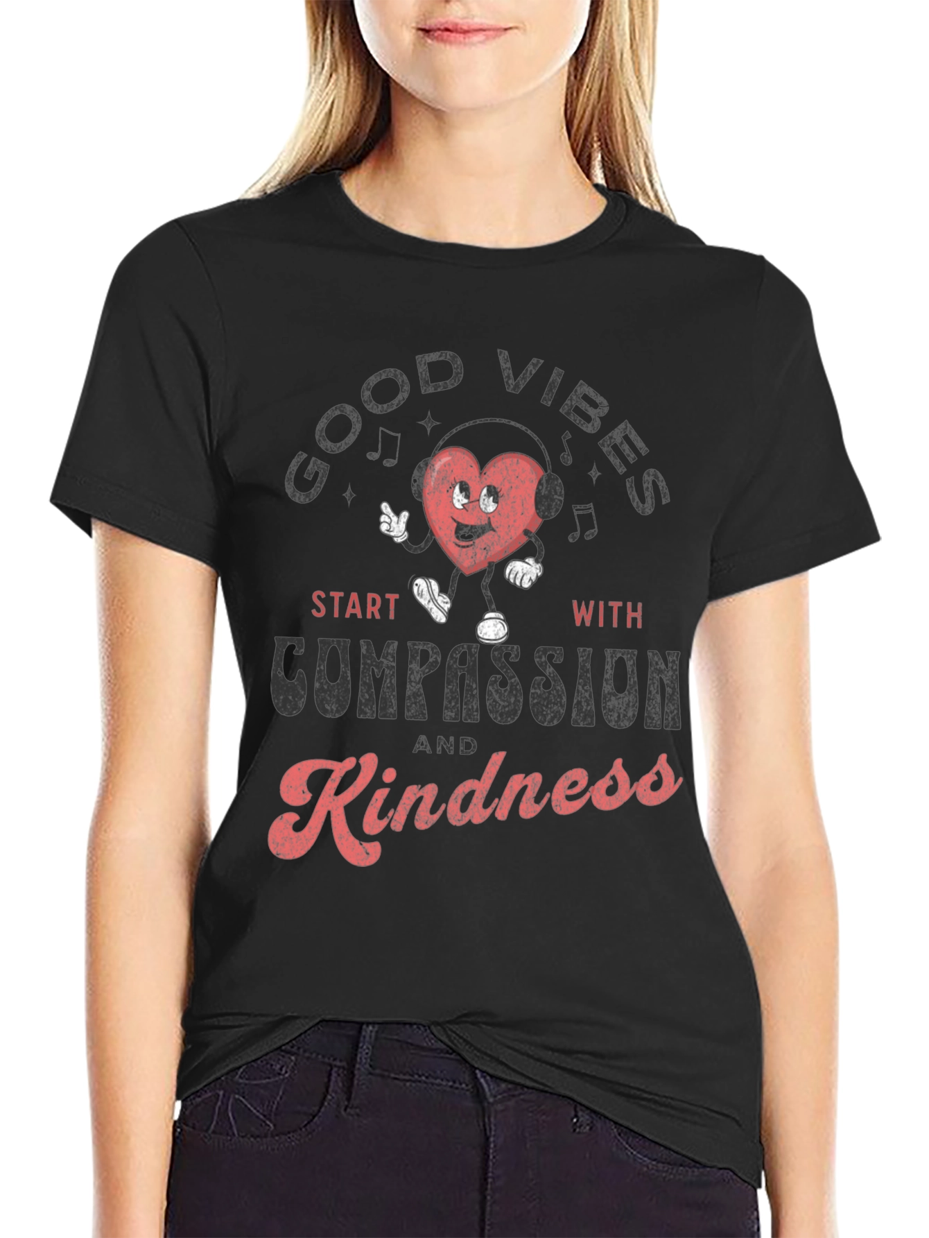 Good Vibes Compassion and Kindness T-Shirt