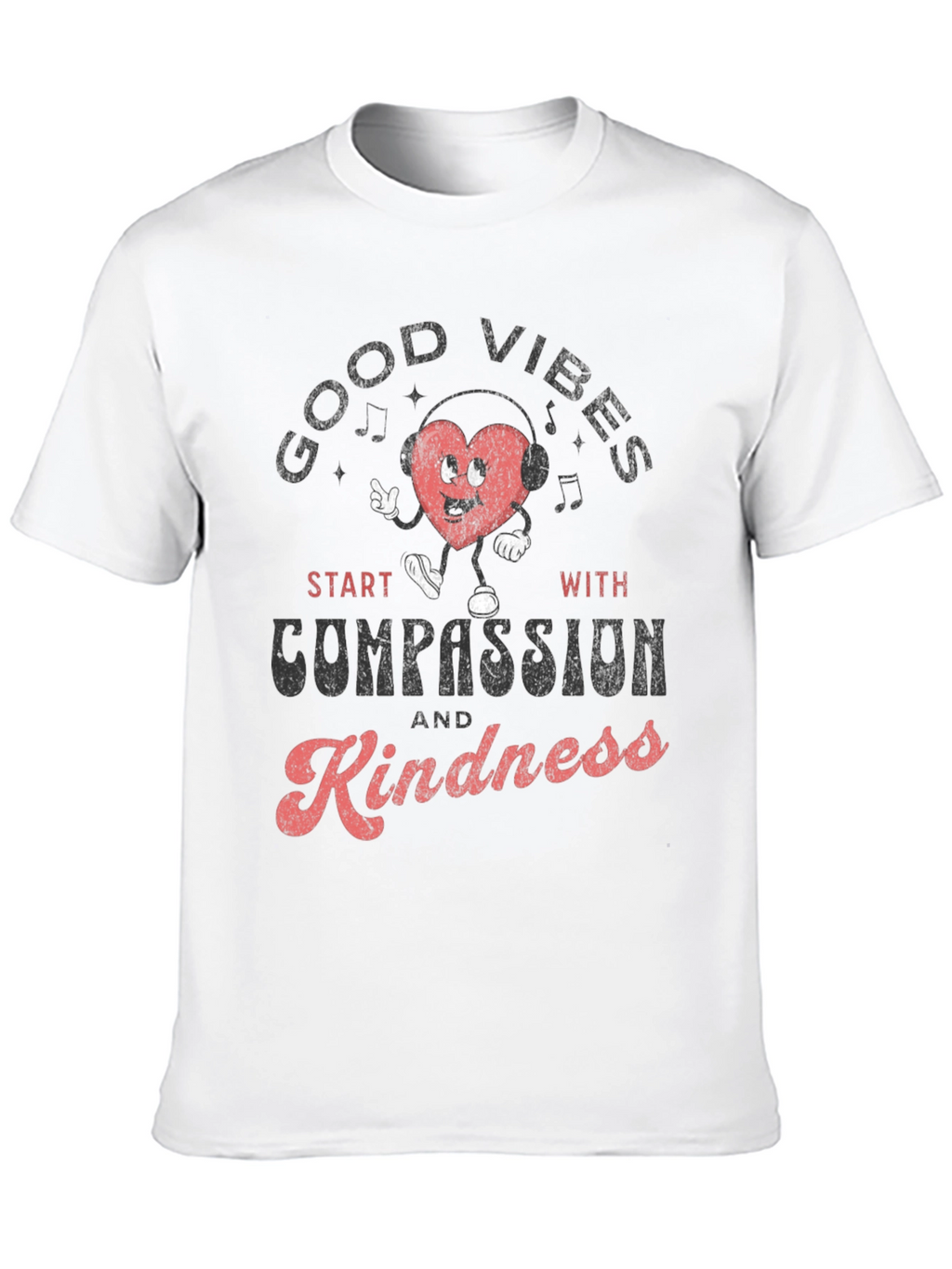 Good Vibes Compassion and Kindness T-Shirt