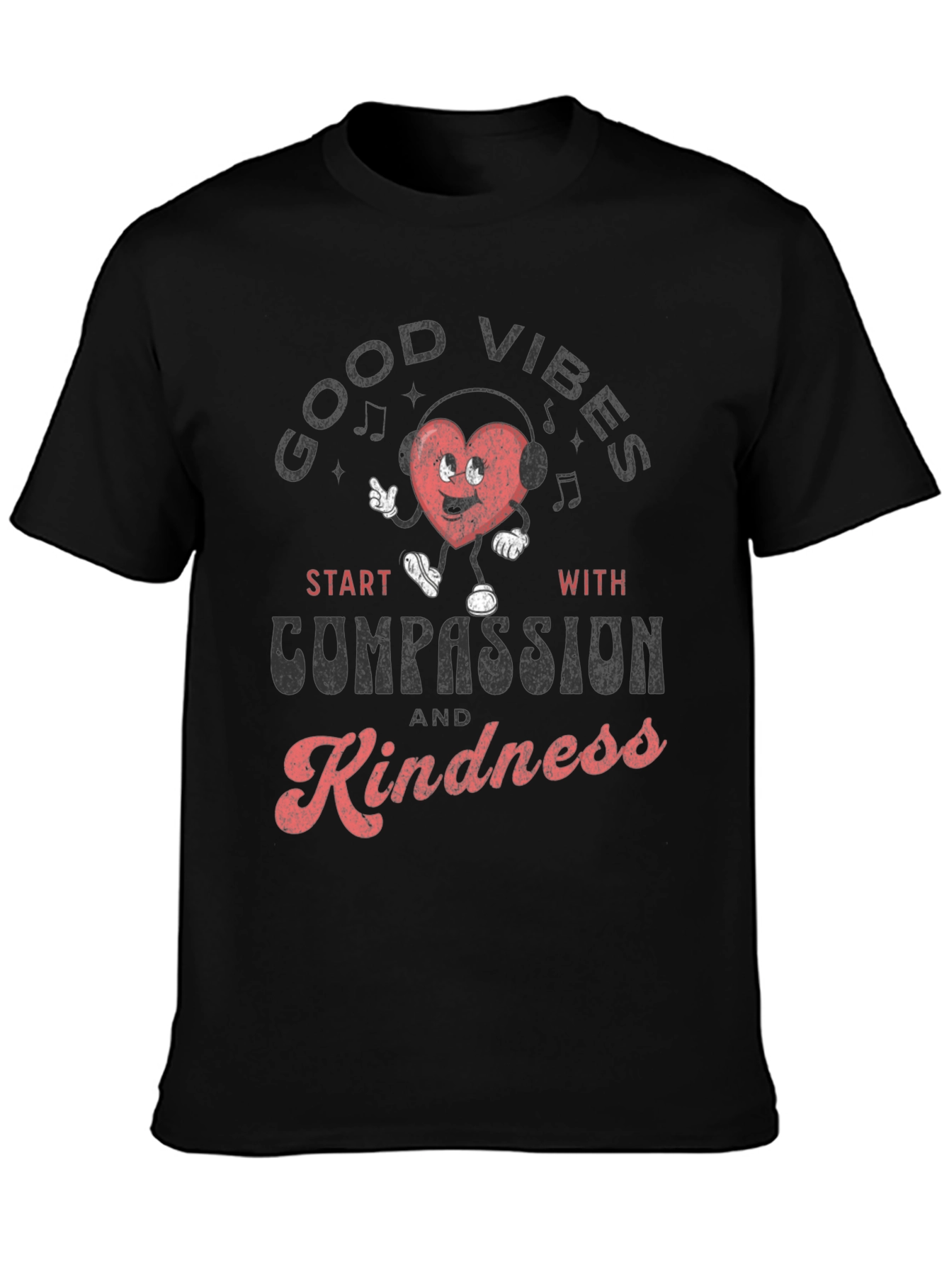 Good Vibes Compassion and Kindness T-Shirt