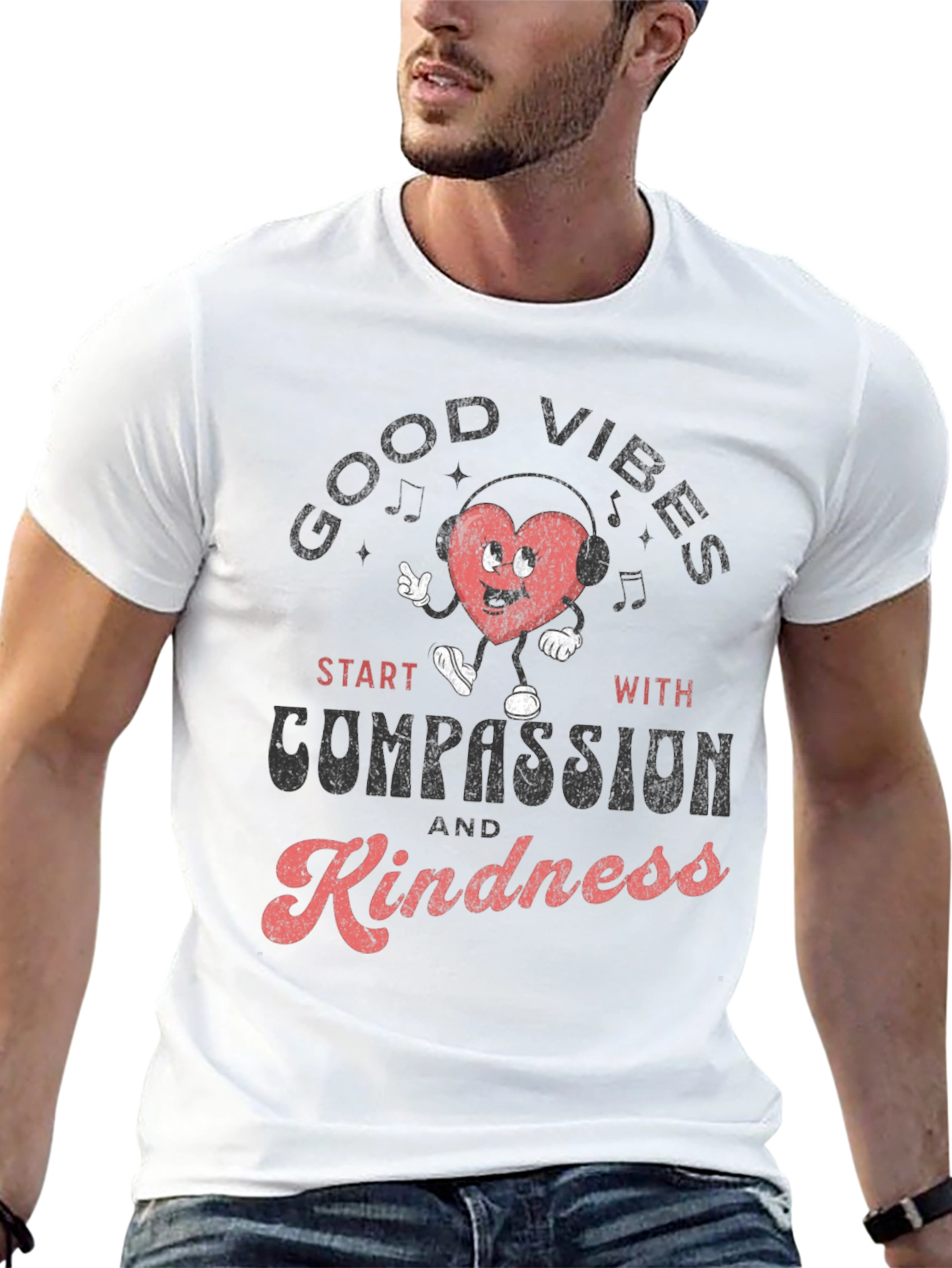 Good Vibes Compassion and Kindness T-Shirt