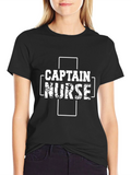 Captain Nurse Graphic T-Shirt