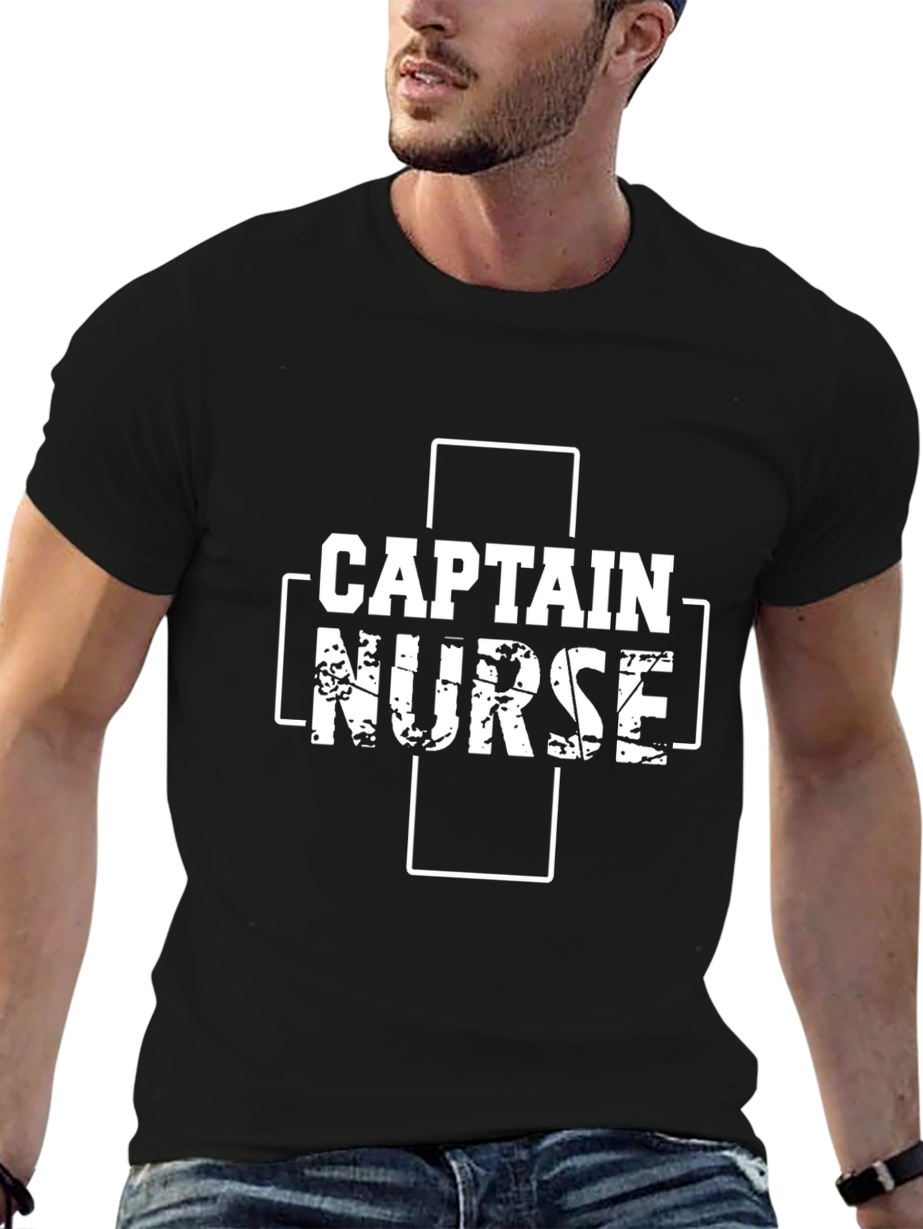 Captain Nurse Graphic T-Shirt