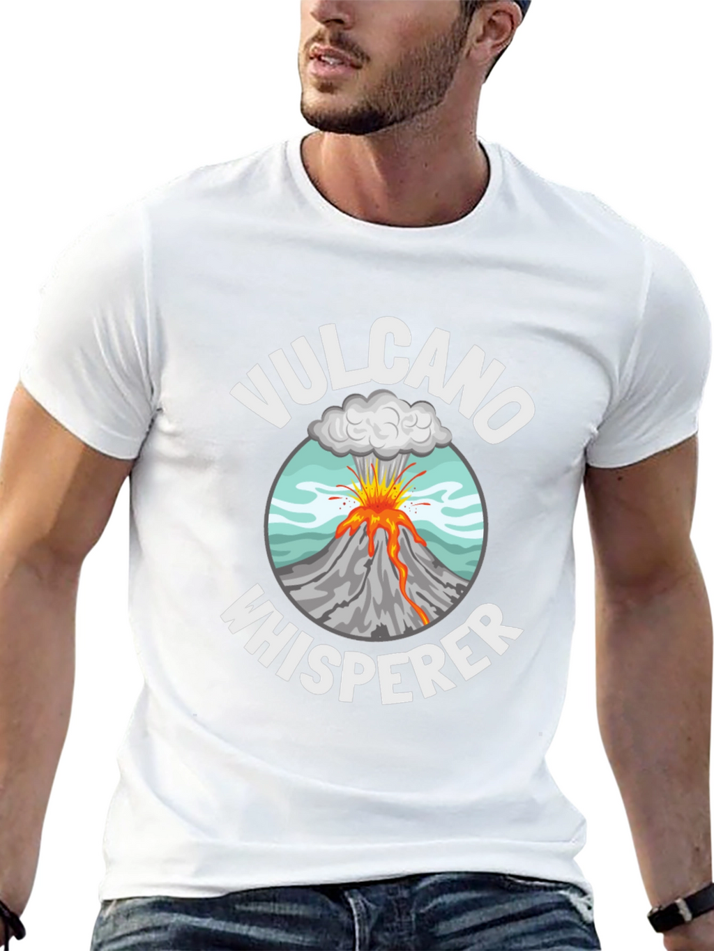 Vulcano Whisperer Black T-Shirt