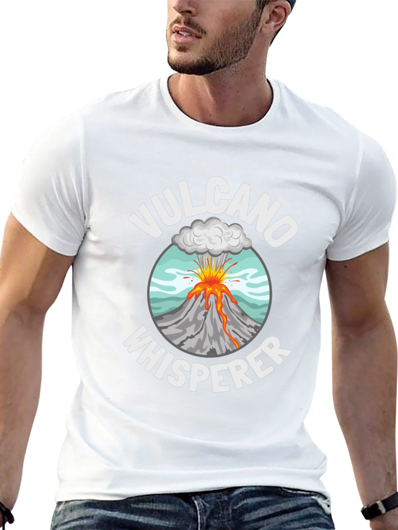 Vulcano Whisperer Black T-Shirt