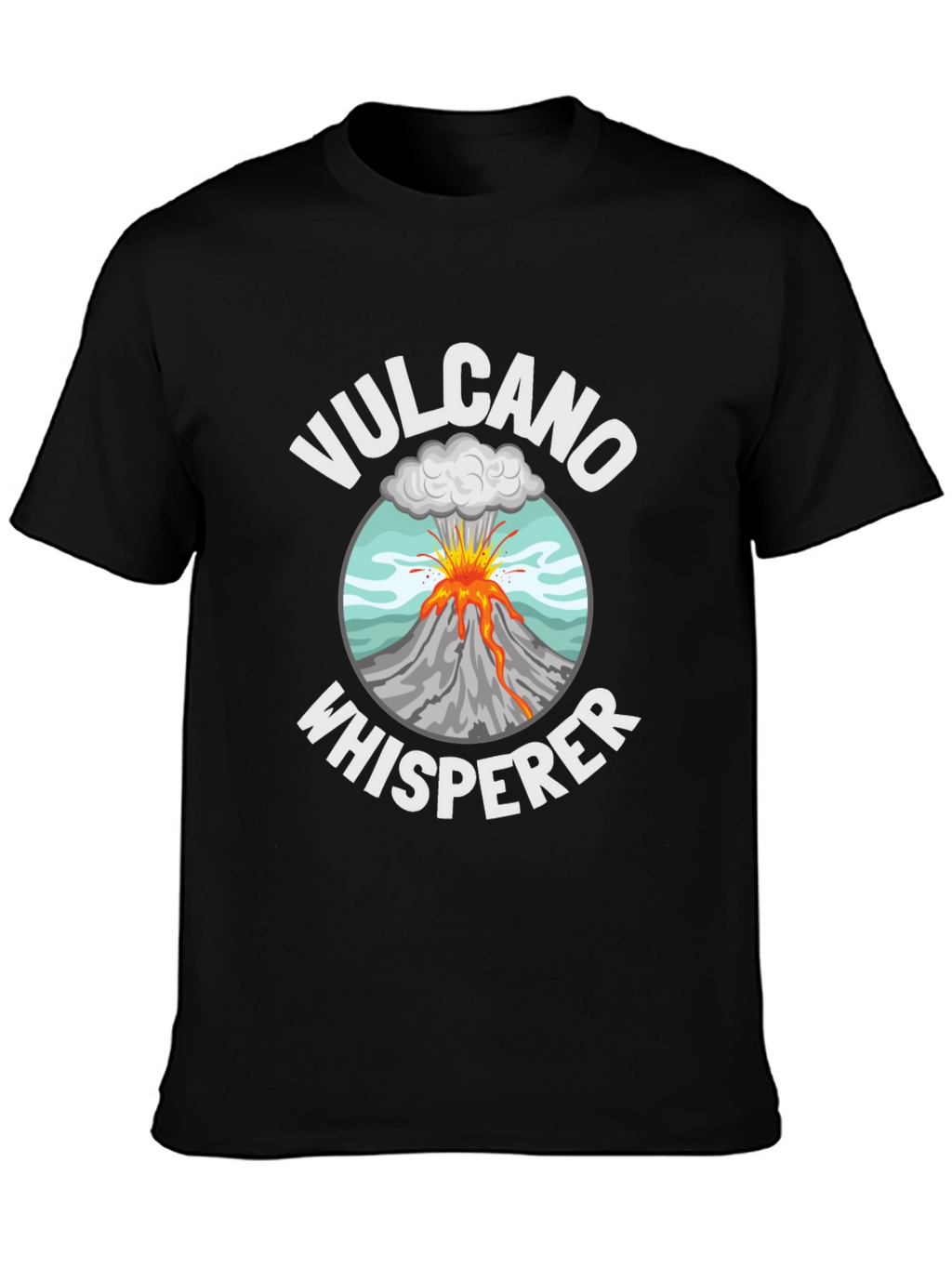 Vulcano Whisperer Black T-Shirt