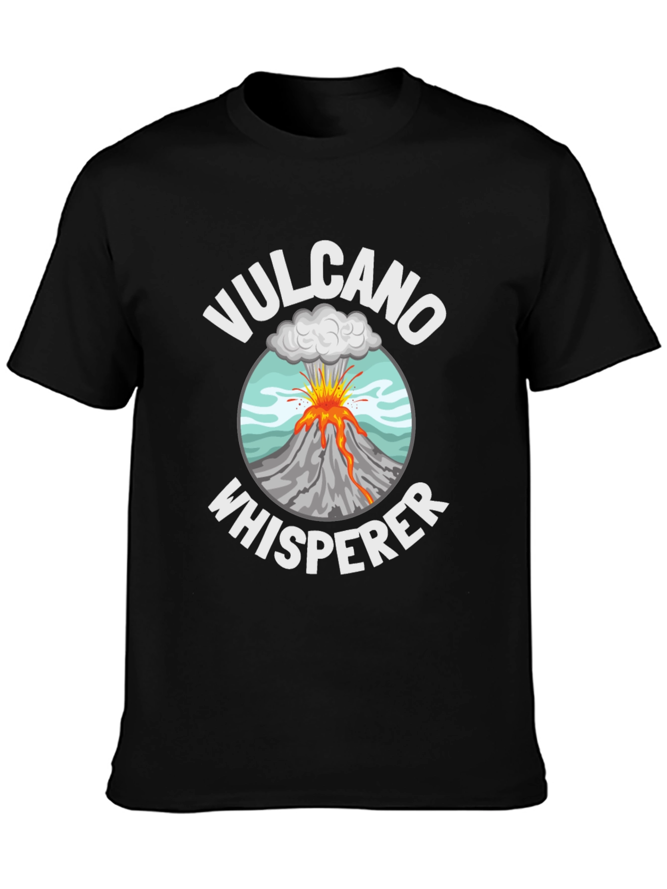 Vulcano Whisperer Black T-Shirt